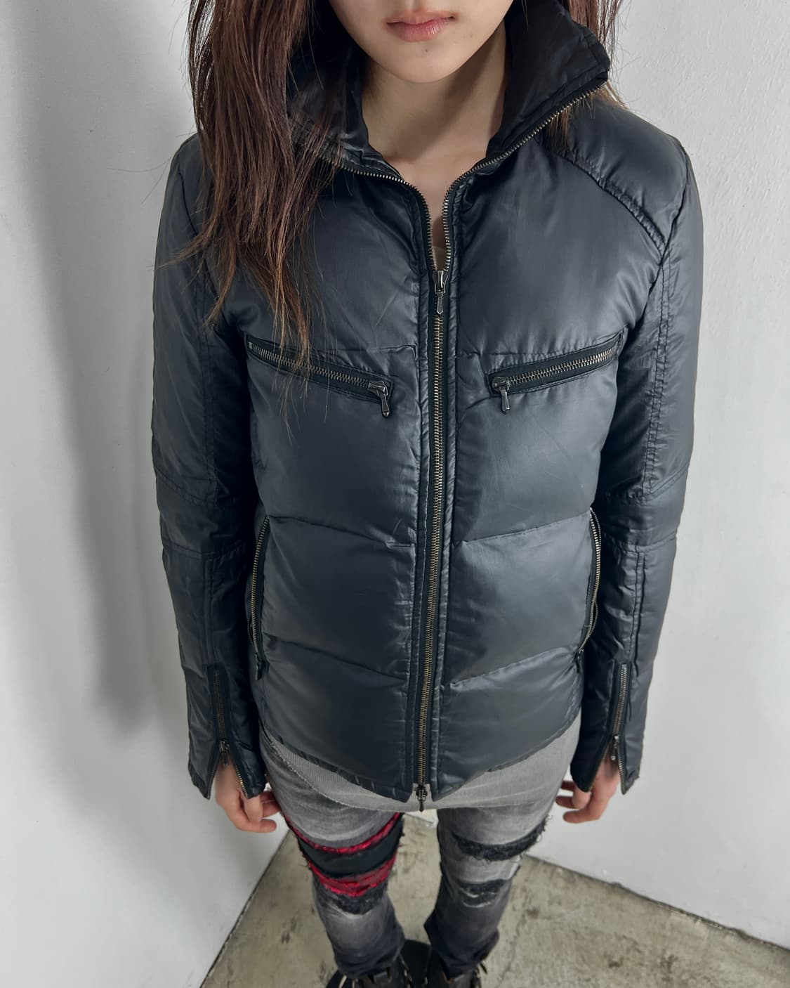 AKM 하이넥 다운 자켓 상품이미지2