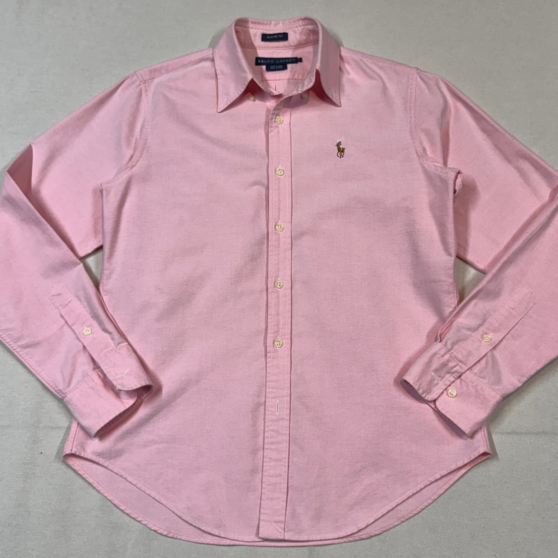 여L) 폴로 랄프로렌 핑크 옥스포드 셔츠 상품이미지2