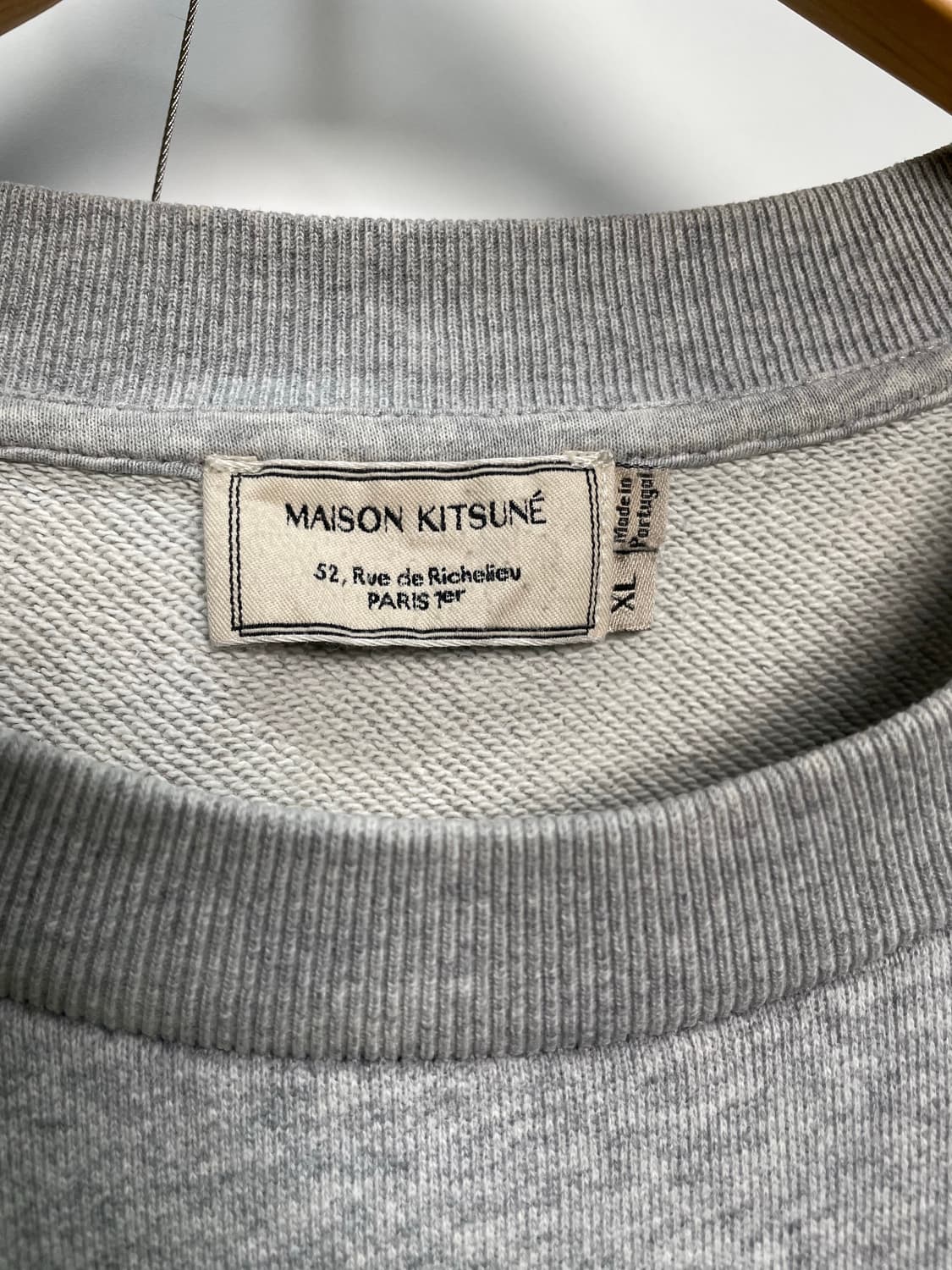 메종키츠네 폭스 빅헤드 맨투맨 스웻셔츠 상품이미지4