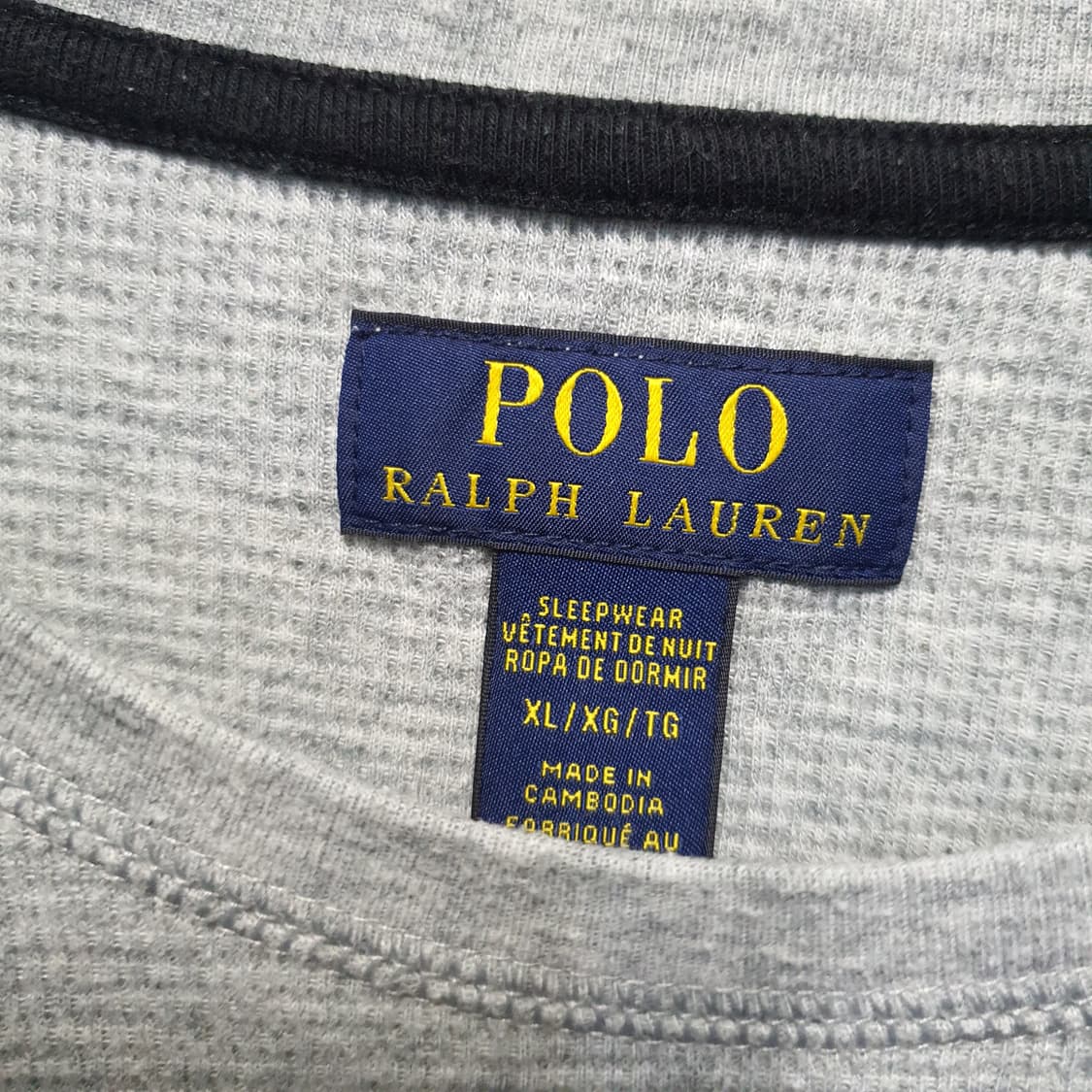 폴로 랄프로렌  와플 숏슬리브 반팔티셔츠  상품이미지5