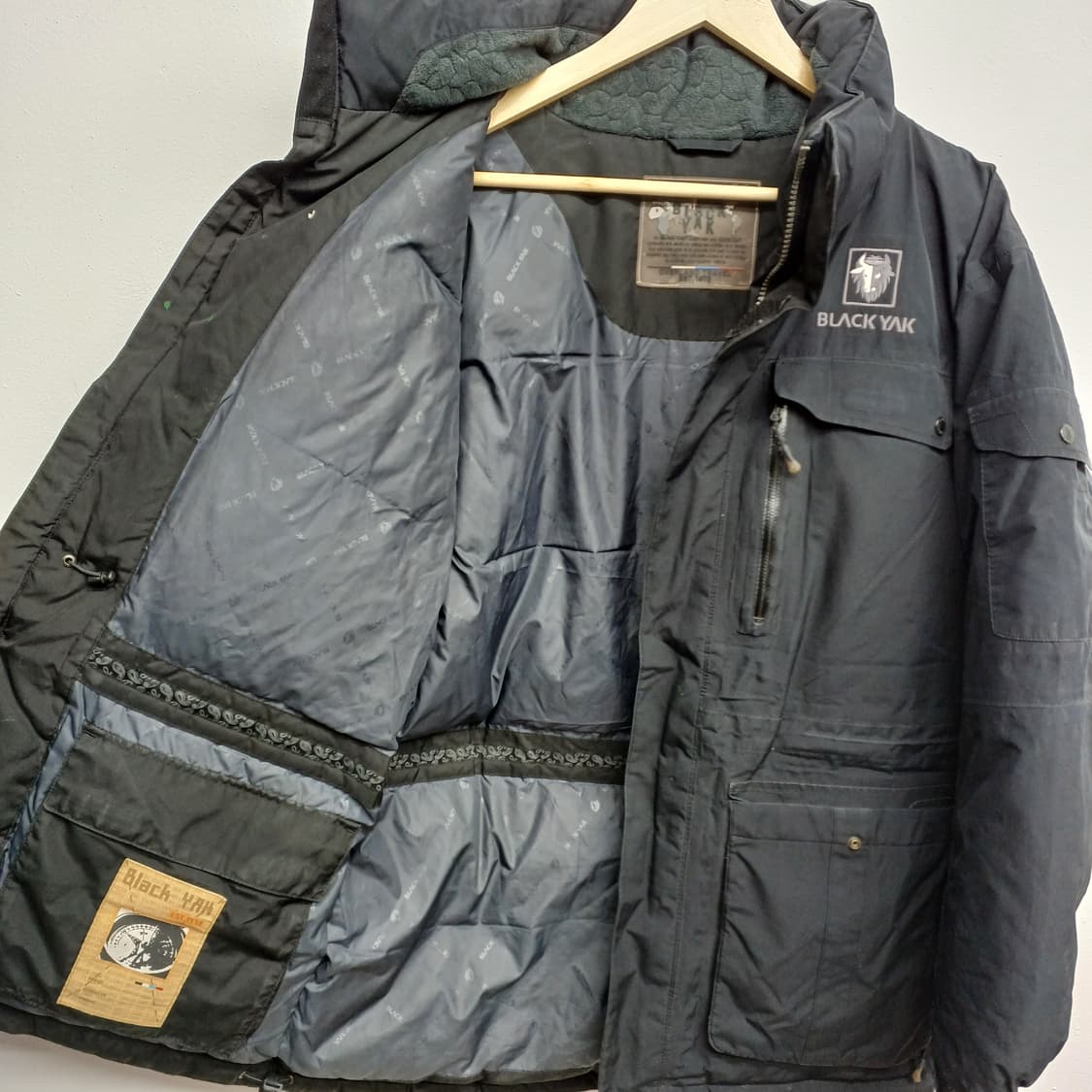 블랙야크 거위털 패딩 블랙 95 상품이미지2