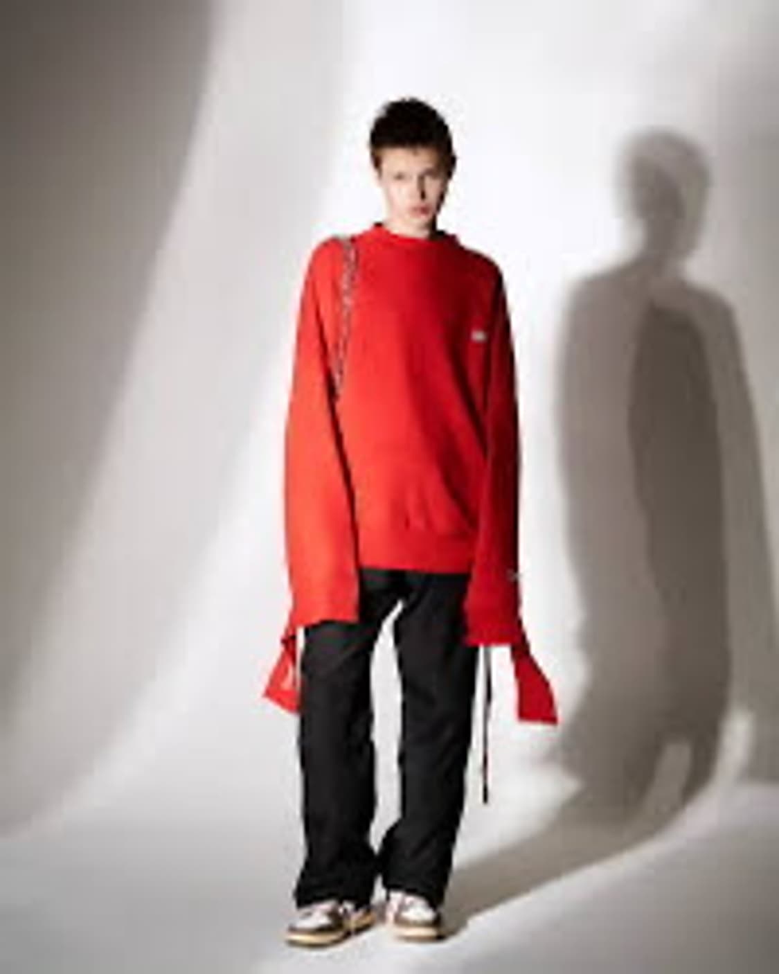 베트멍 챔피온 비대칭 절개 오버핏 맨투맨 사이즈 s 상품이미지1