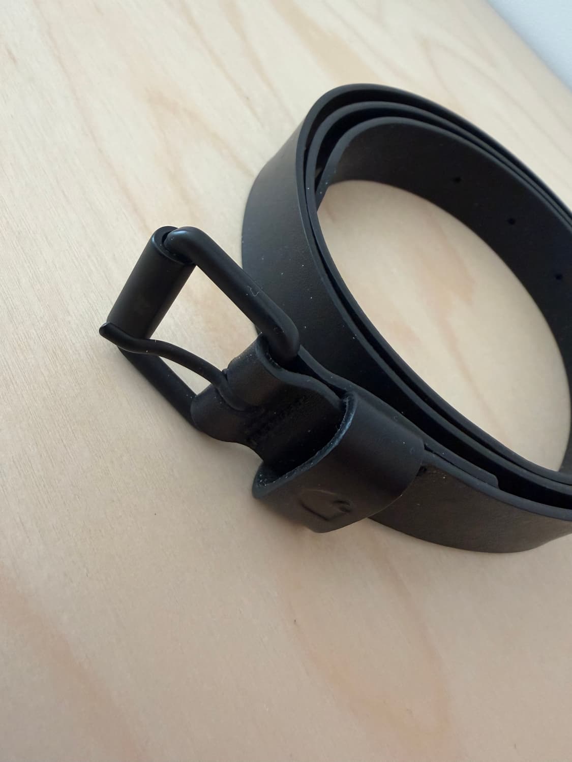 칼하트 WIP 블랙 가죽벨트 상품이미지2