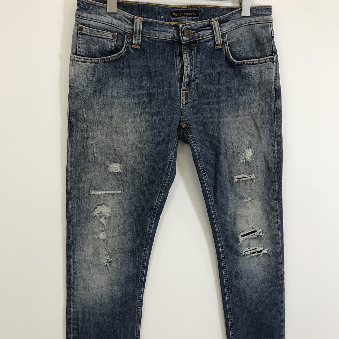 누디진 타이트롱존 스티안 레플리카 청바지 [31인치] 상품이미지2