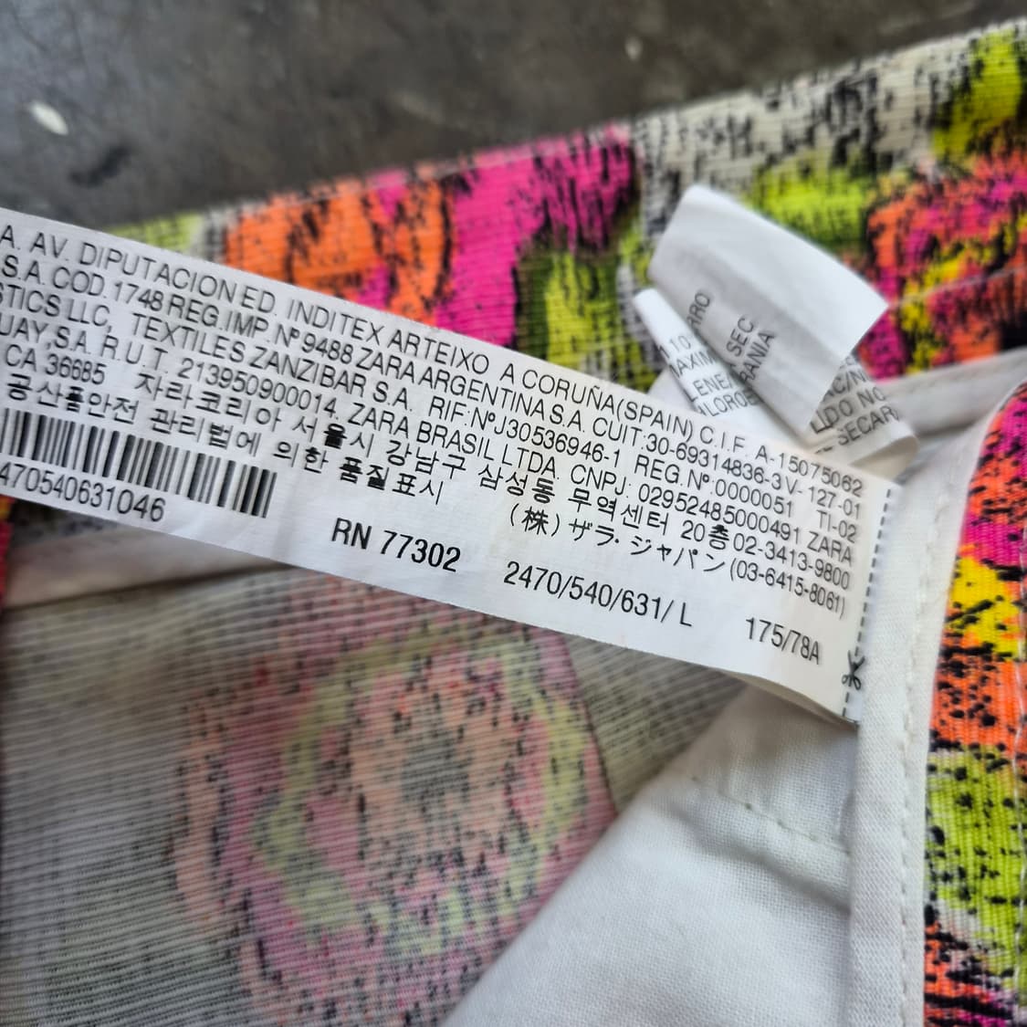 30) ZARA 자라 플라워 패턴 반바지 쇼츠 상품이미지5