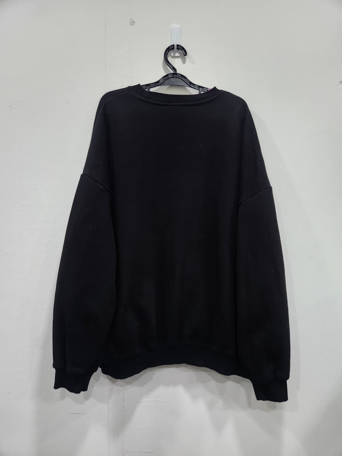 필루미네이트 플라워 프린팅 맨투맨 티셔츠 남성 100사이즈 오버핏 상품이미지3