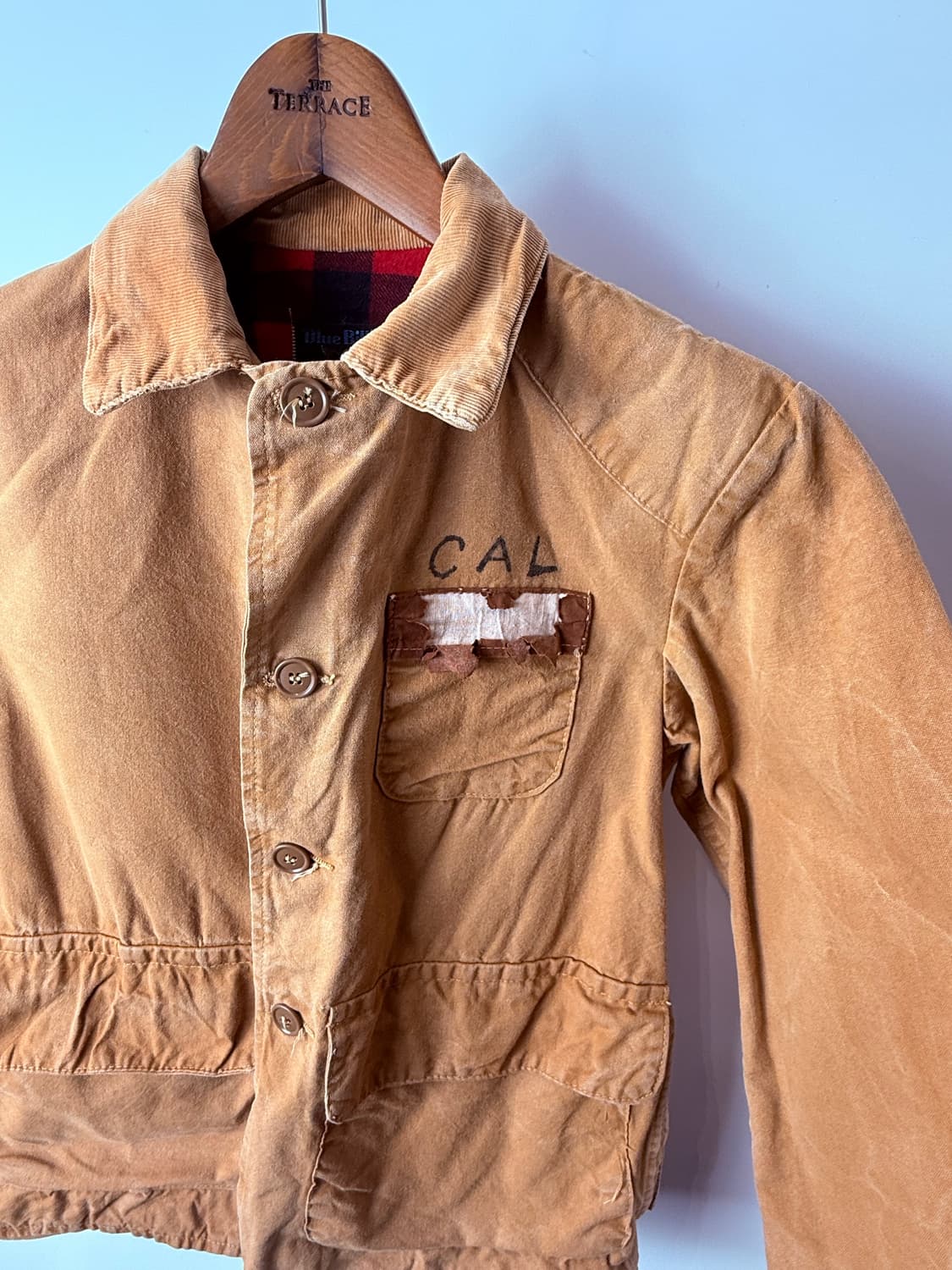 70s 빈티지 Blue Bill by Red Heads 헌팅 자켓 상품이미지4