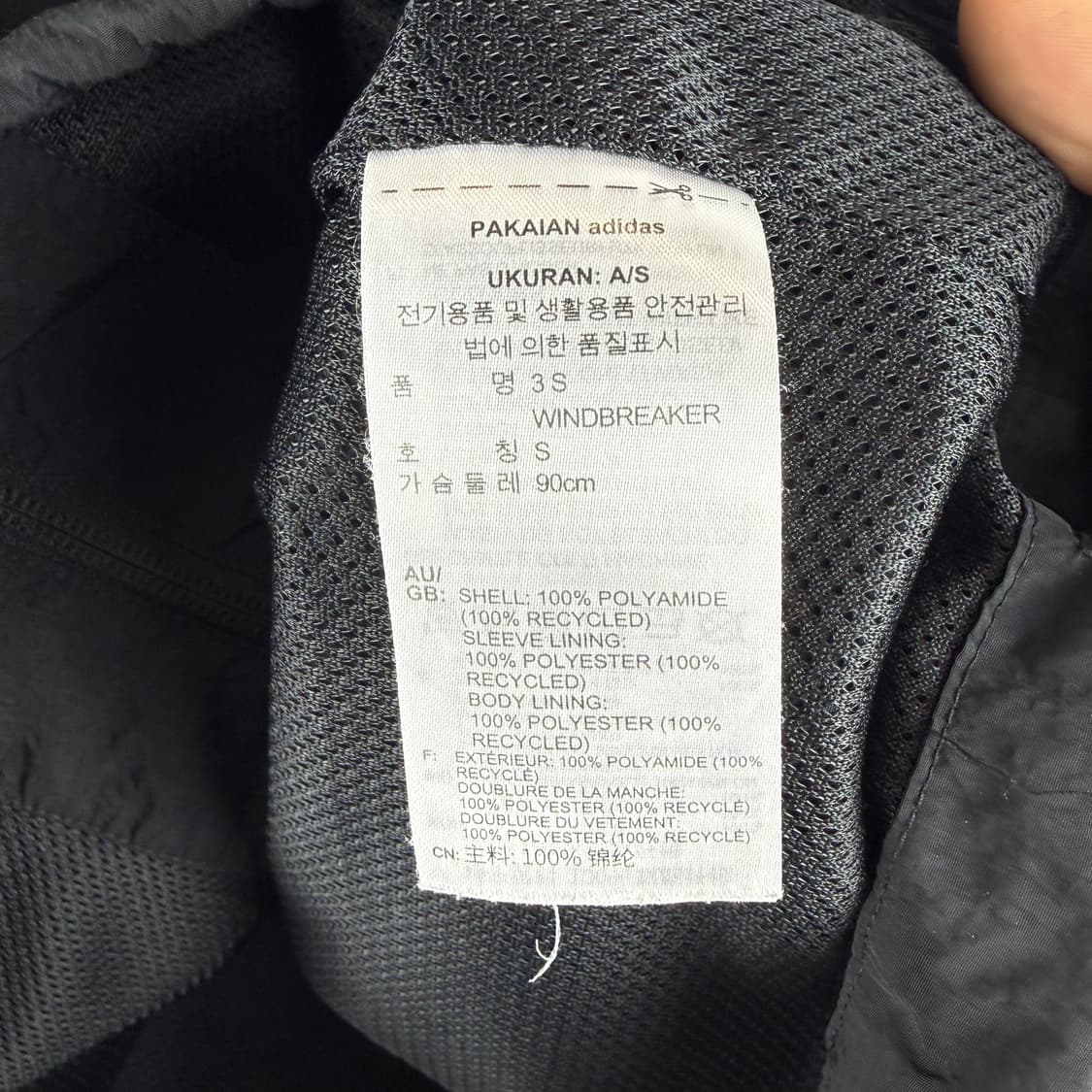 (무료배송)S) 아디다스 파이어버드 삼선 우븐 자켓 블랙 상품이미지5