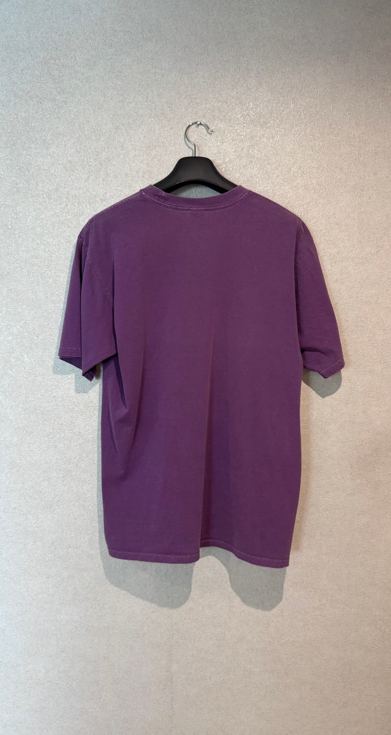 [L] Stussy 스투시 저글러 피그먼트 다이드 반팔 티셔츠 퍼플 상품이미지2