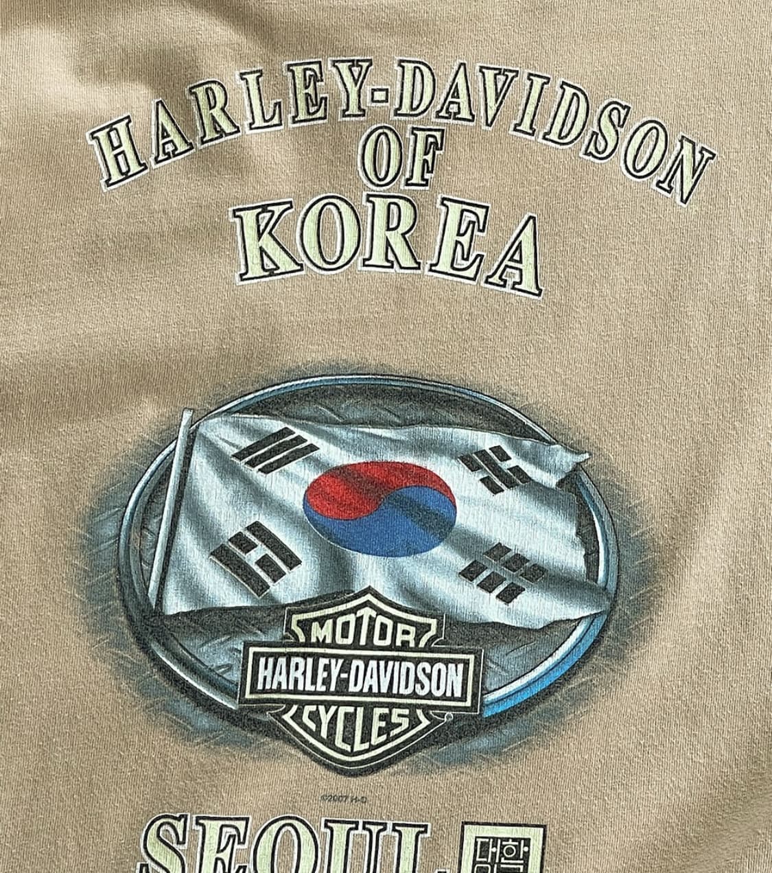 00S USA생산 할리데이비슨 티셔츠 상품이미지10