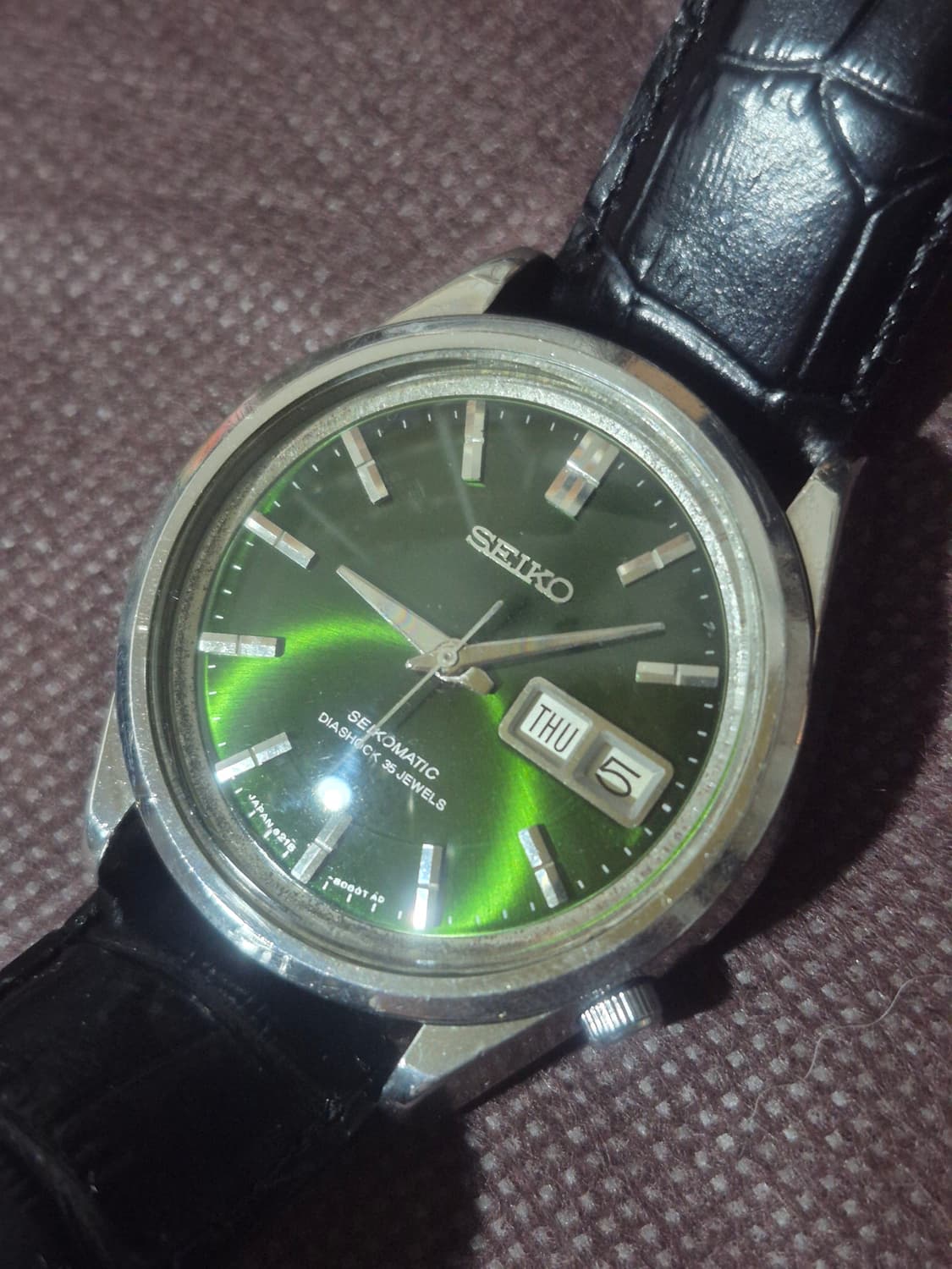 빈티지 세이코 62세이코매틱 6218-8000 35J 오토매틱시계 상품이미지3