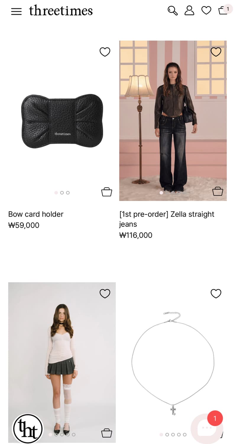 쓰리타임즈 전제품 10% 할인가 대리구매 상품이미지1