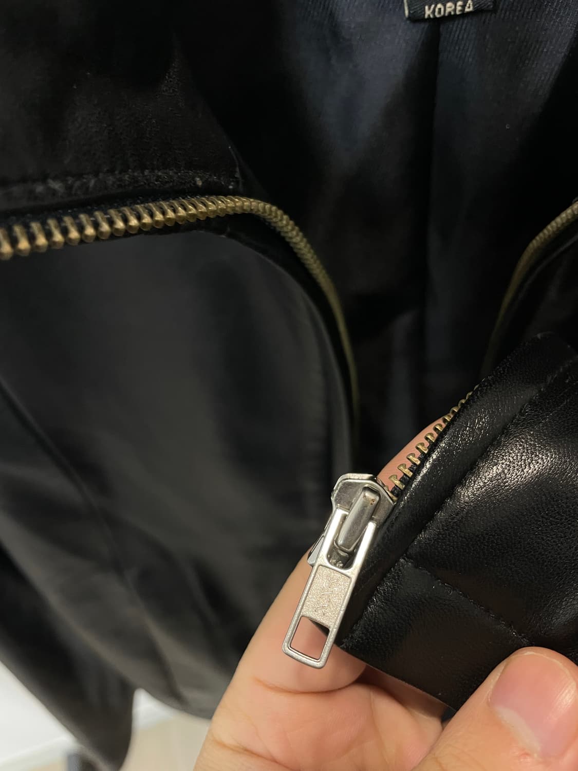 (XS) Coach 코치 싱글 라이더 램스킨 양가죽 자켓 상품이미지4