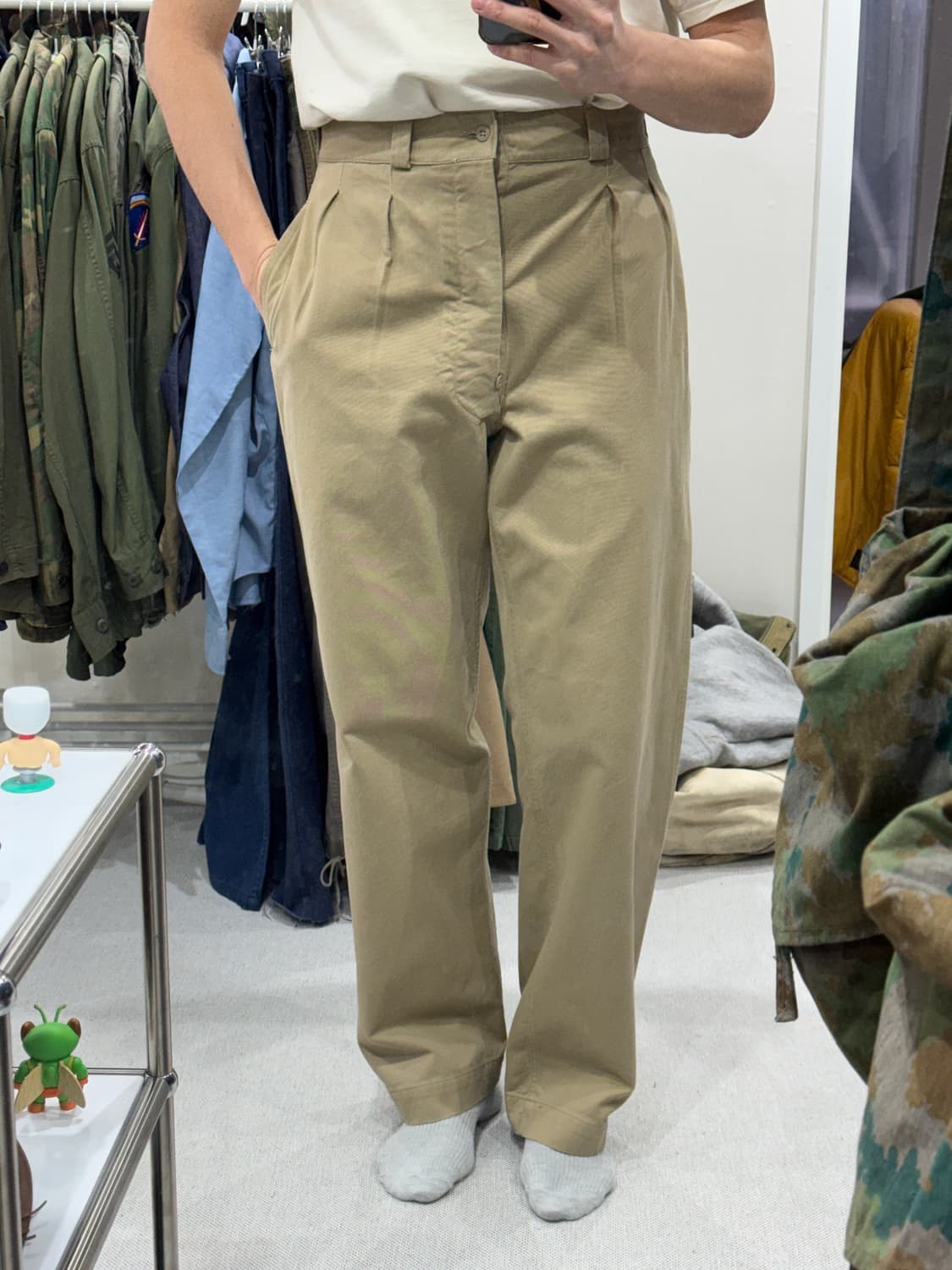 50s 프랑스군 M-52 치노 팬츠 상품이미지9