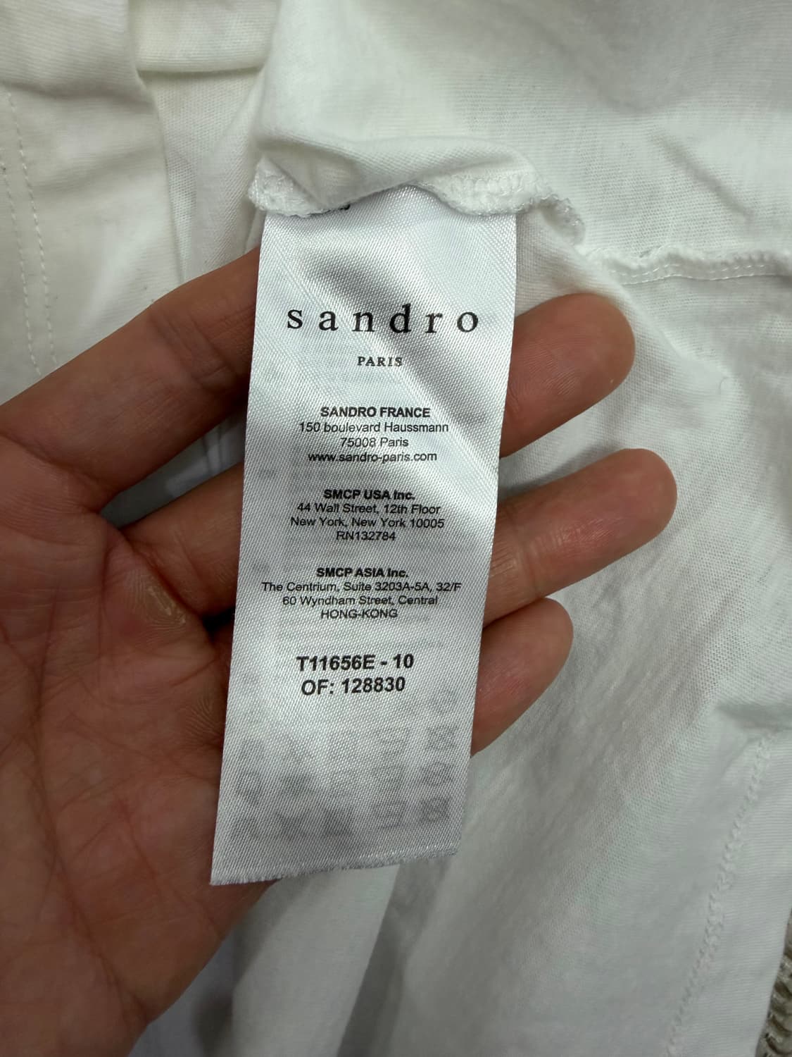 정품) 산드로 여성 Born To Love 반팔 티셔츠 2 상품이미지6