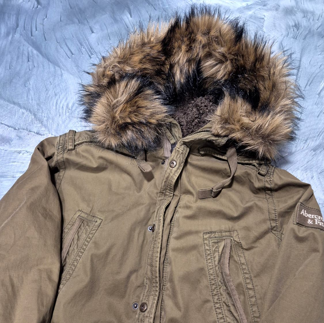 아베크롬비 앤 피치 후드퍼 야상 M 상품이미지3