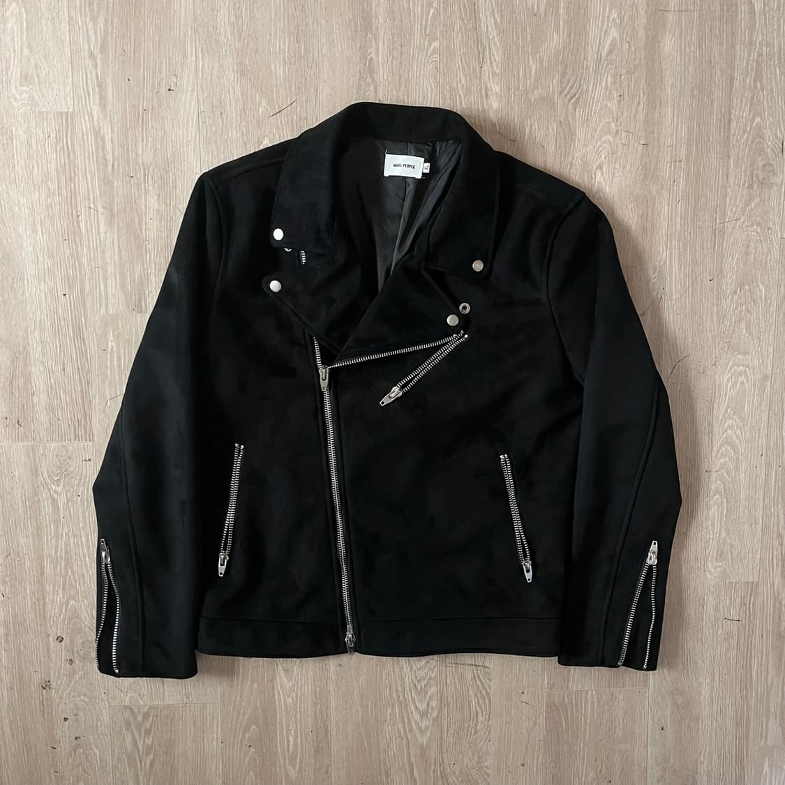 Mars People suede double rider jacket 상품이미지1