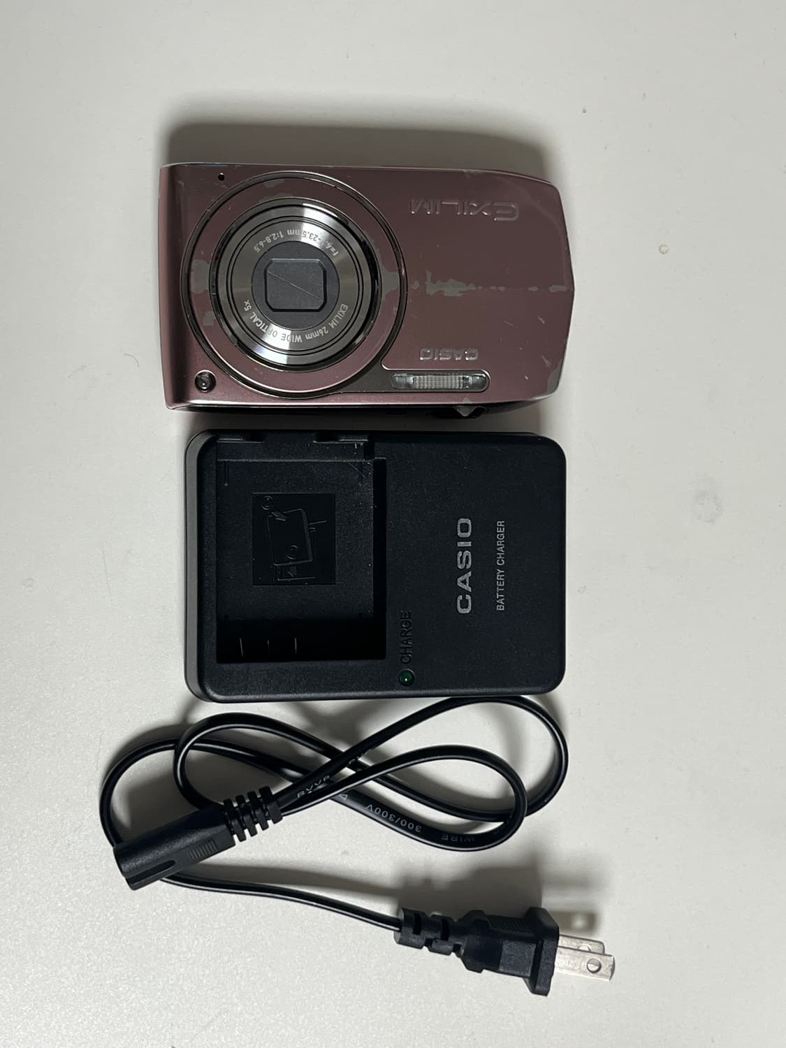 작례O 카시오 엑슬림 z2300 핑크 상품이미지1