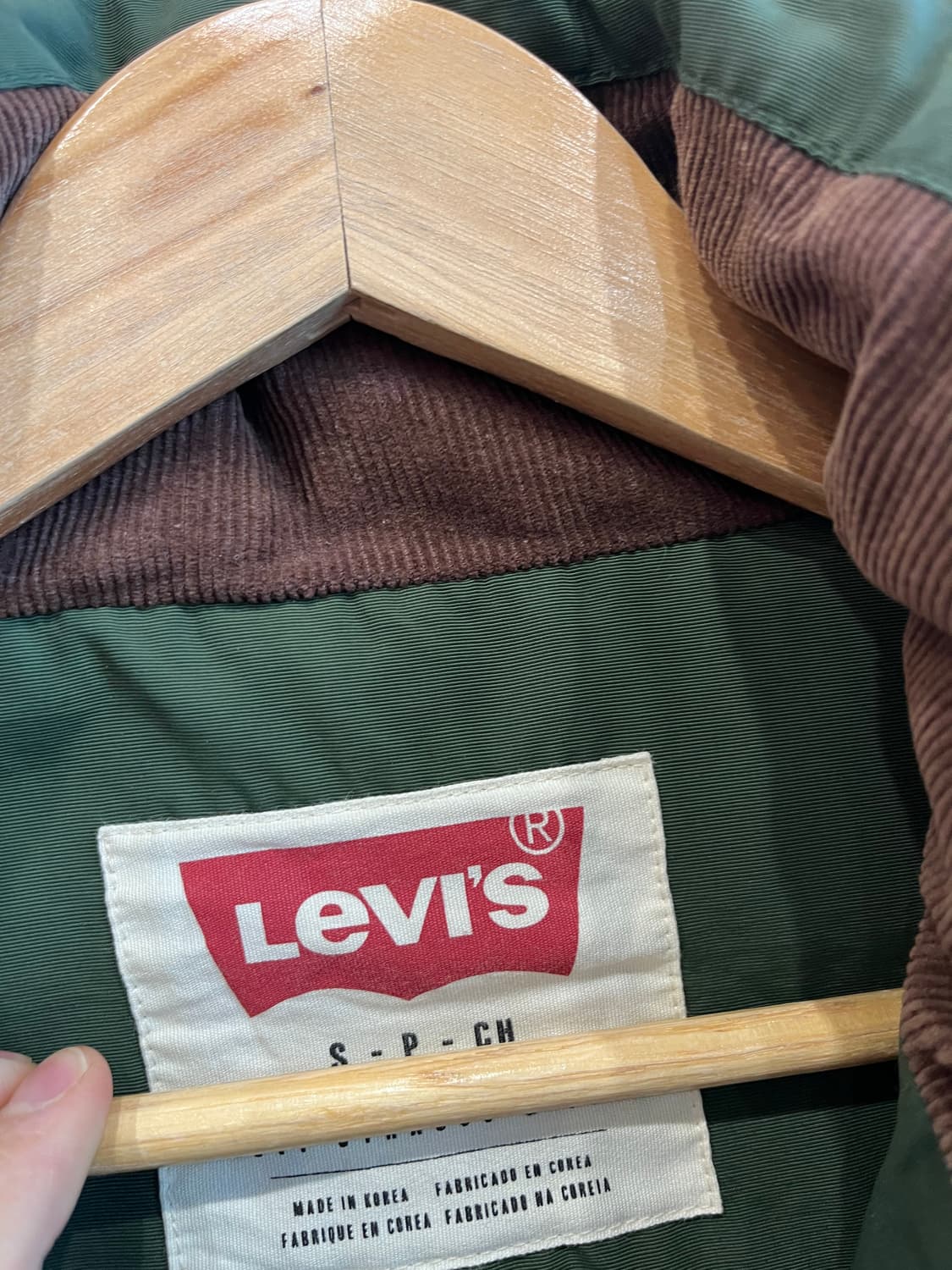 리바이스 유틸리티 다운 패딩 S 상품이미지5