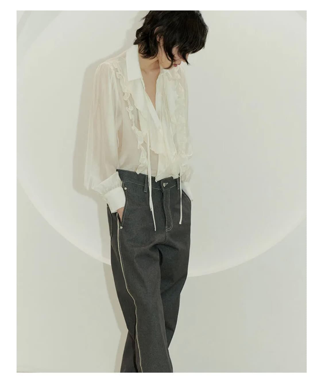 살롱드서울 블라우스 미착용제품 상품이미지1