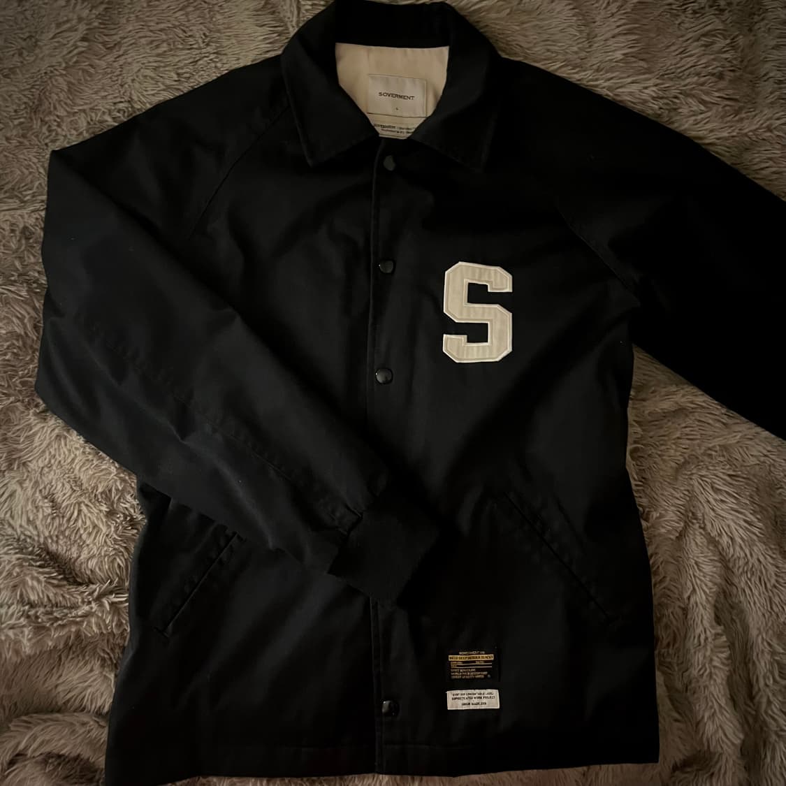 soverment 블랙 자켓 상품이미지2