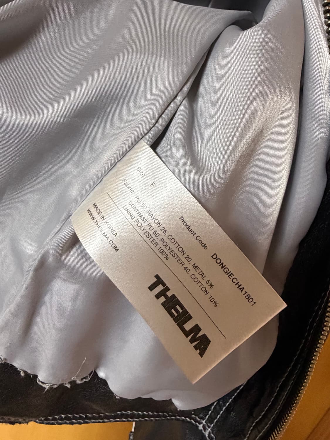 더일마 에코레더자켓 상품이미지5