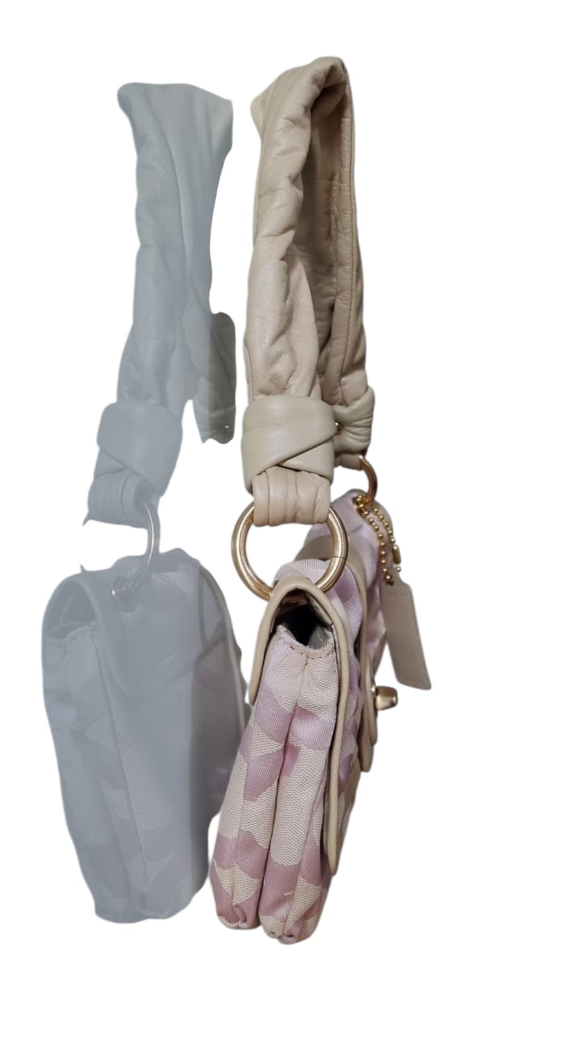 코치 파커 옵 아트 자카드 숄더백 코치빈티지 y2k 갸루 히메 상품이미지5