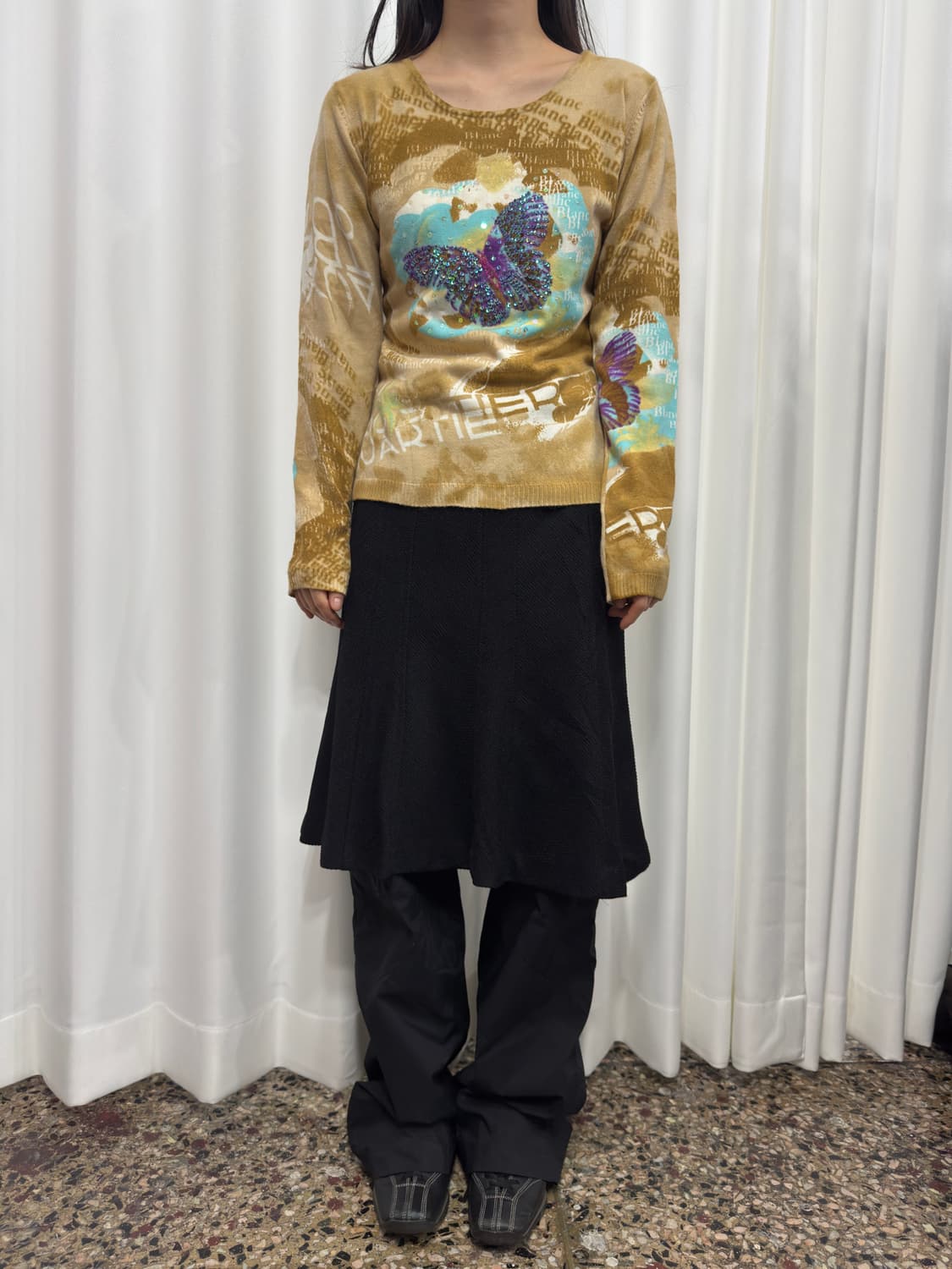 clin clin design knit top 상품이미지2