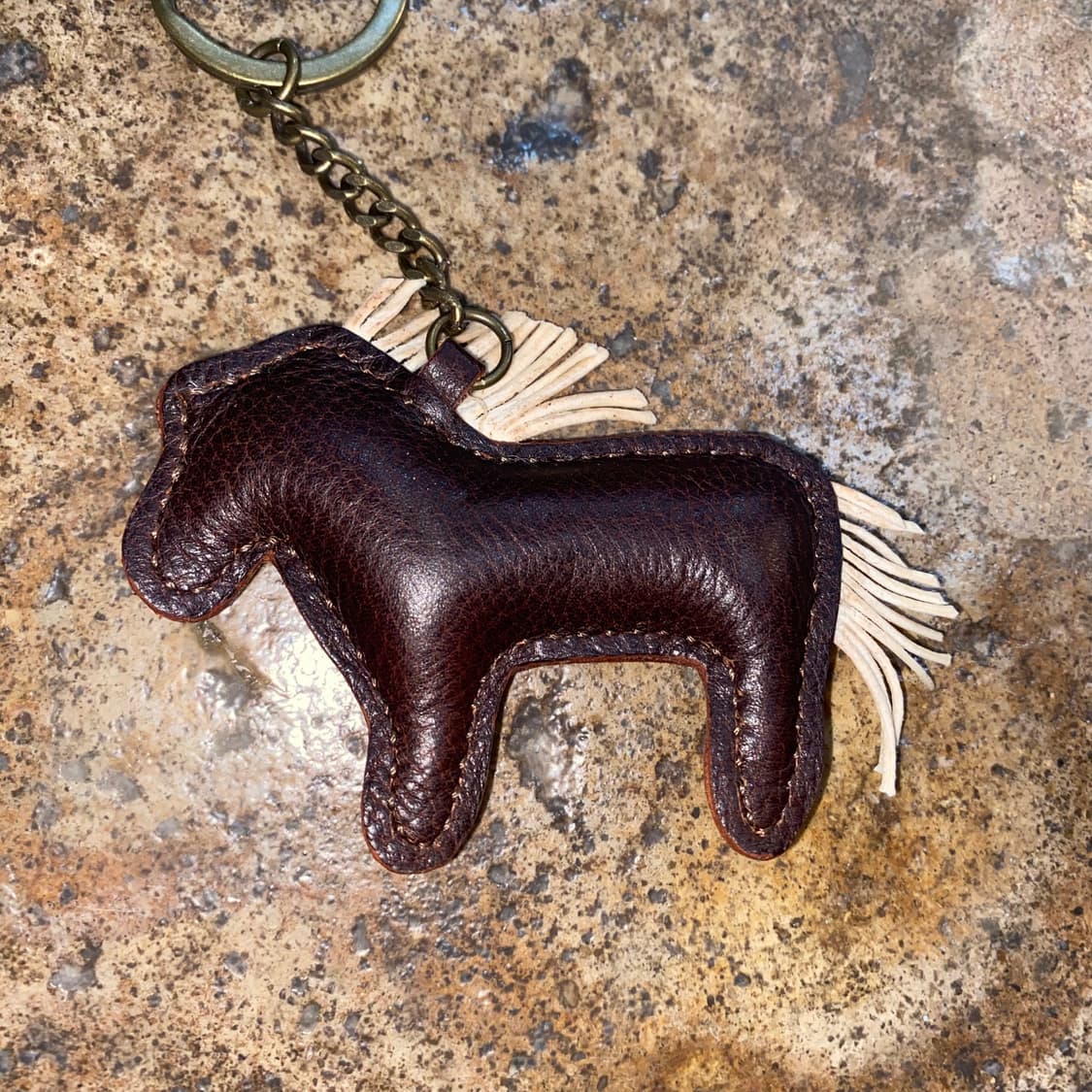 빈티지 가죽 말 키링 상품이미지6
