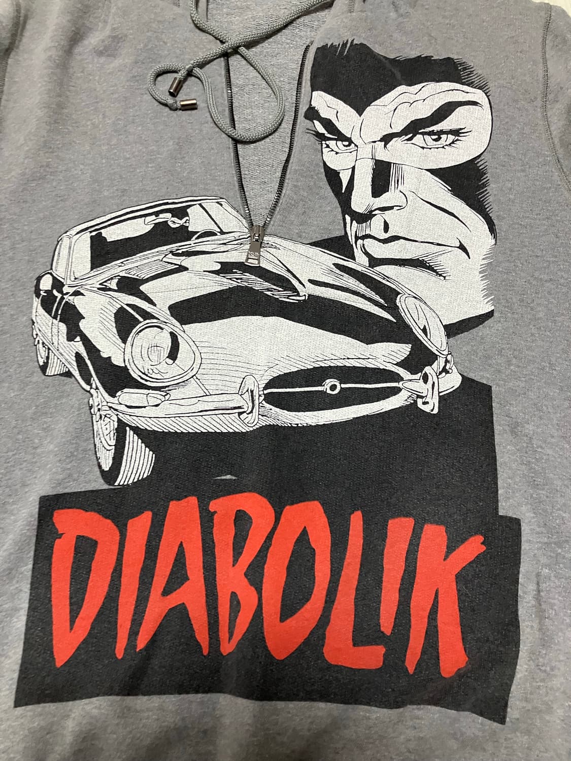 Dolce & gabbana 2008AW 디아블로 프린트 후드티 상품이미지2