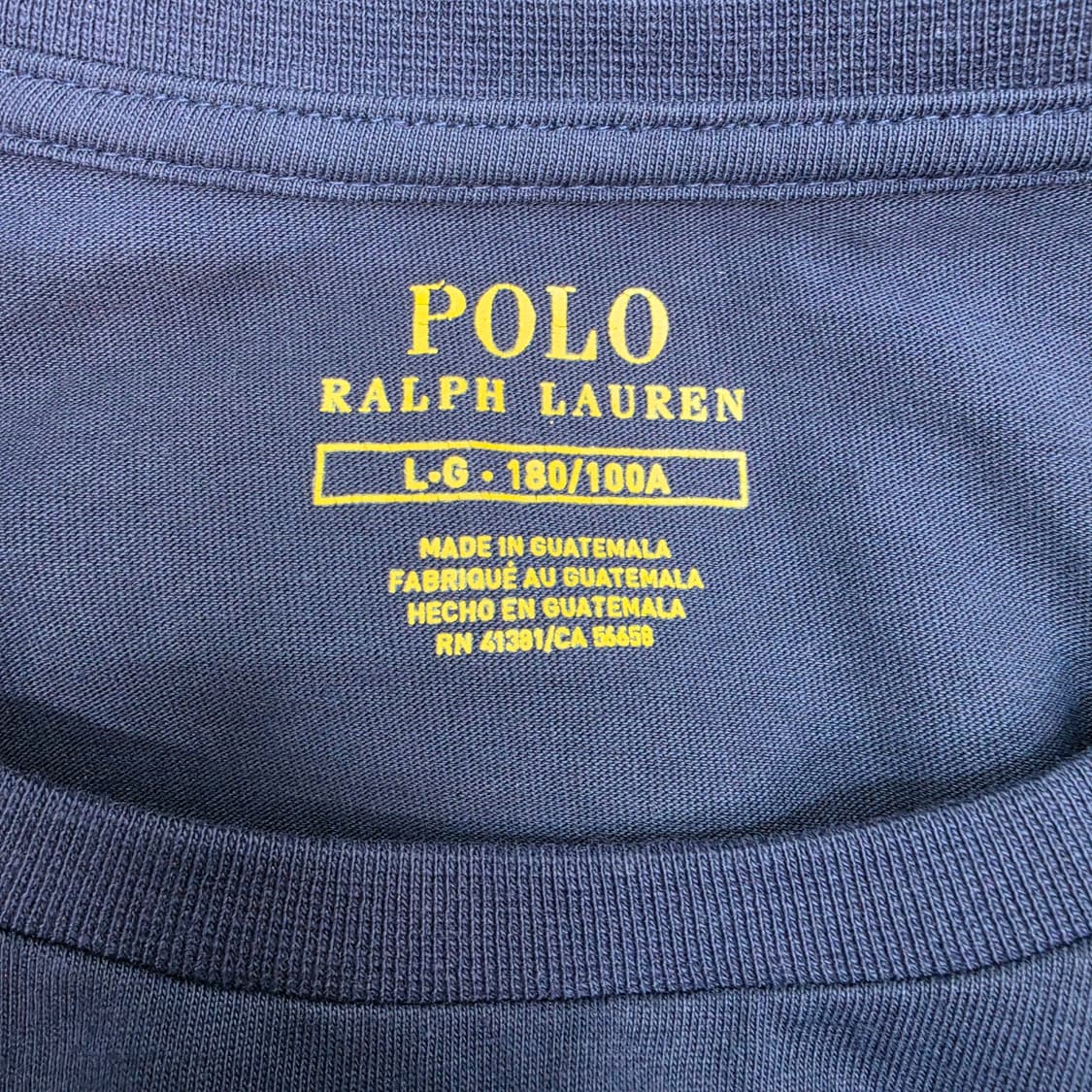 폴로랄프로렌 자수 로고 롱슬리브 긴팔 티셔츠 L사이즈 상품이미지6