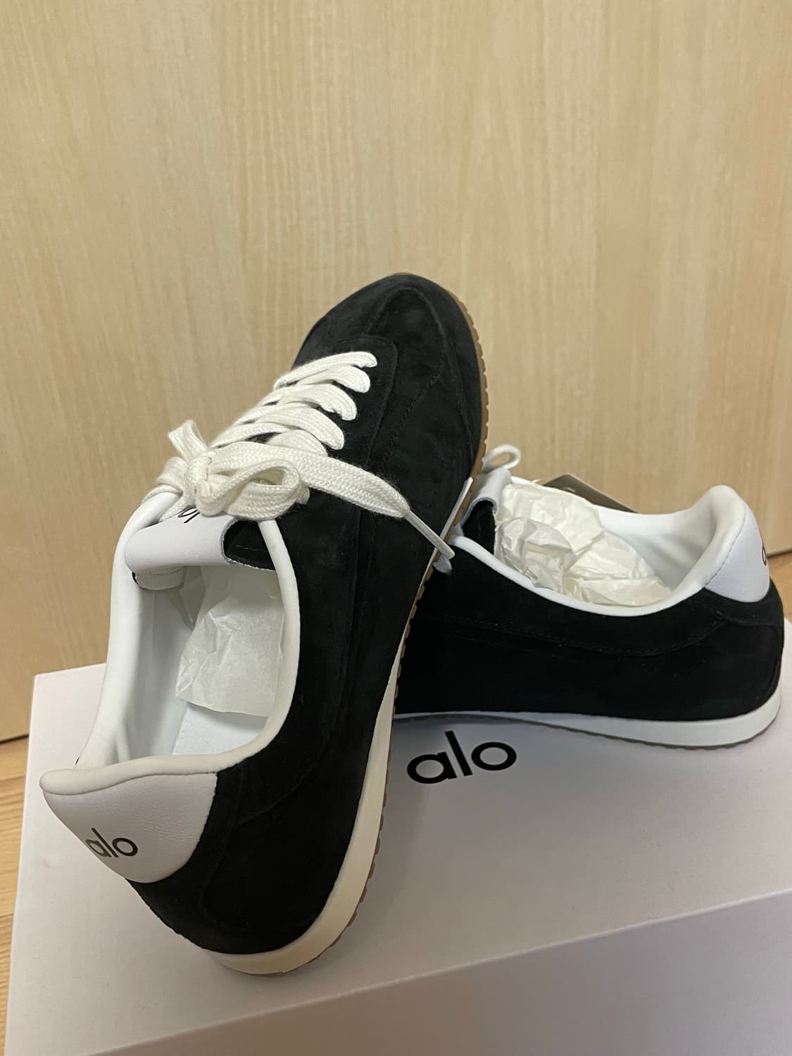 [새상품]알로 선셋 스니커즈 블랙 245 상품이미지6