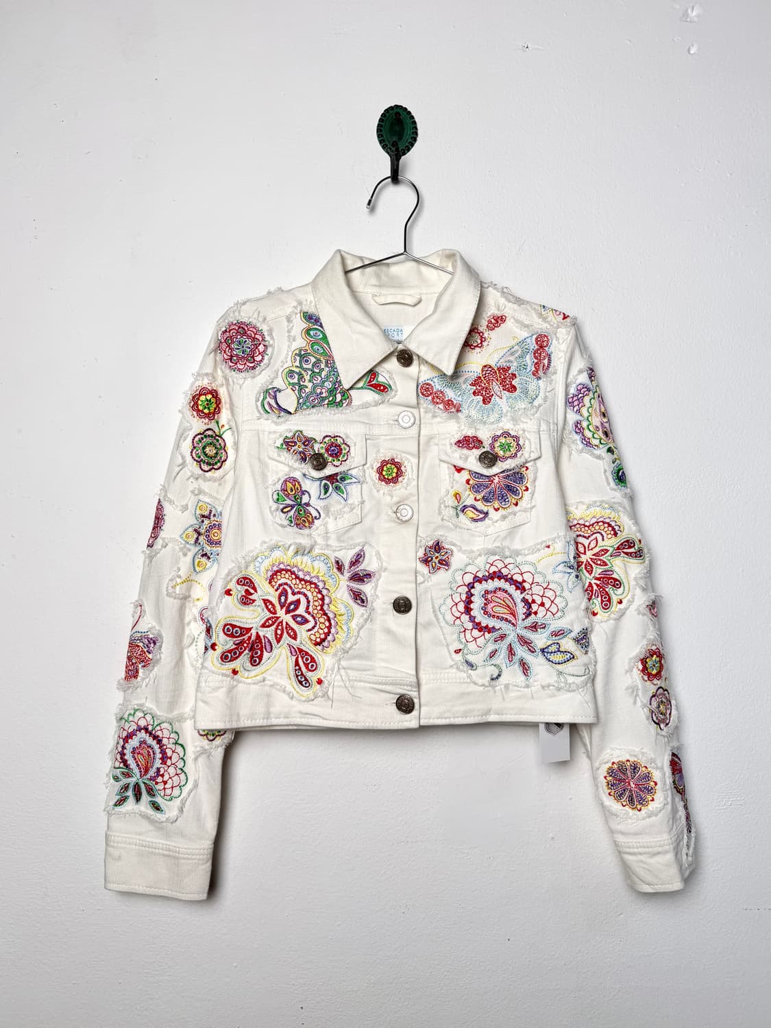 ESCADA 컷오프 페이즐리 데님 자켓 (MADE IN ITALY) 상품이미지1