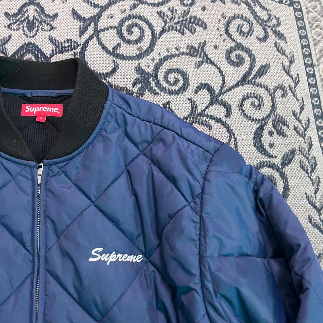 L 슈프림 21FW 퀴트 유어 잡 퀄티드 자켓/W2716 상품이미지2