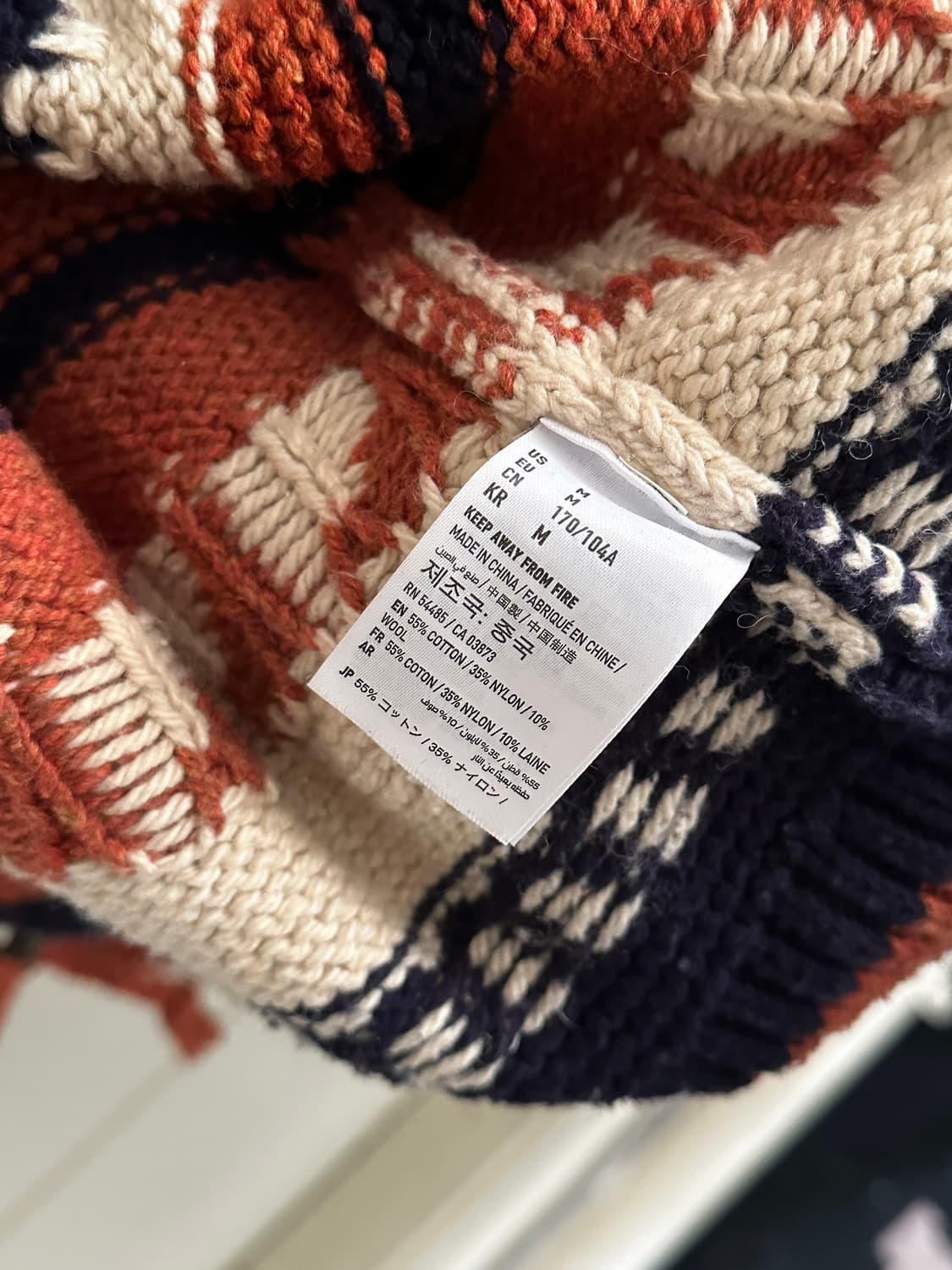 American Eagle 나바호 에스닉 패턴 코위찬  상품이미지5