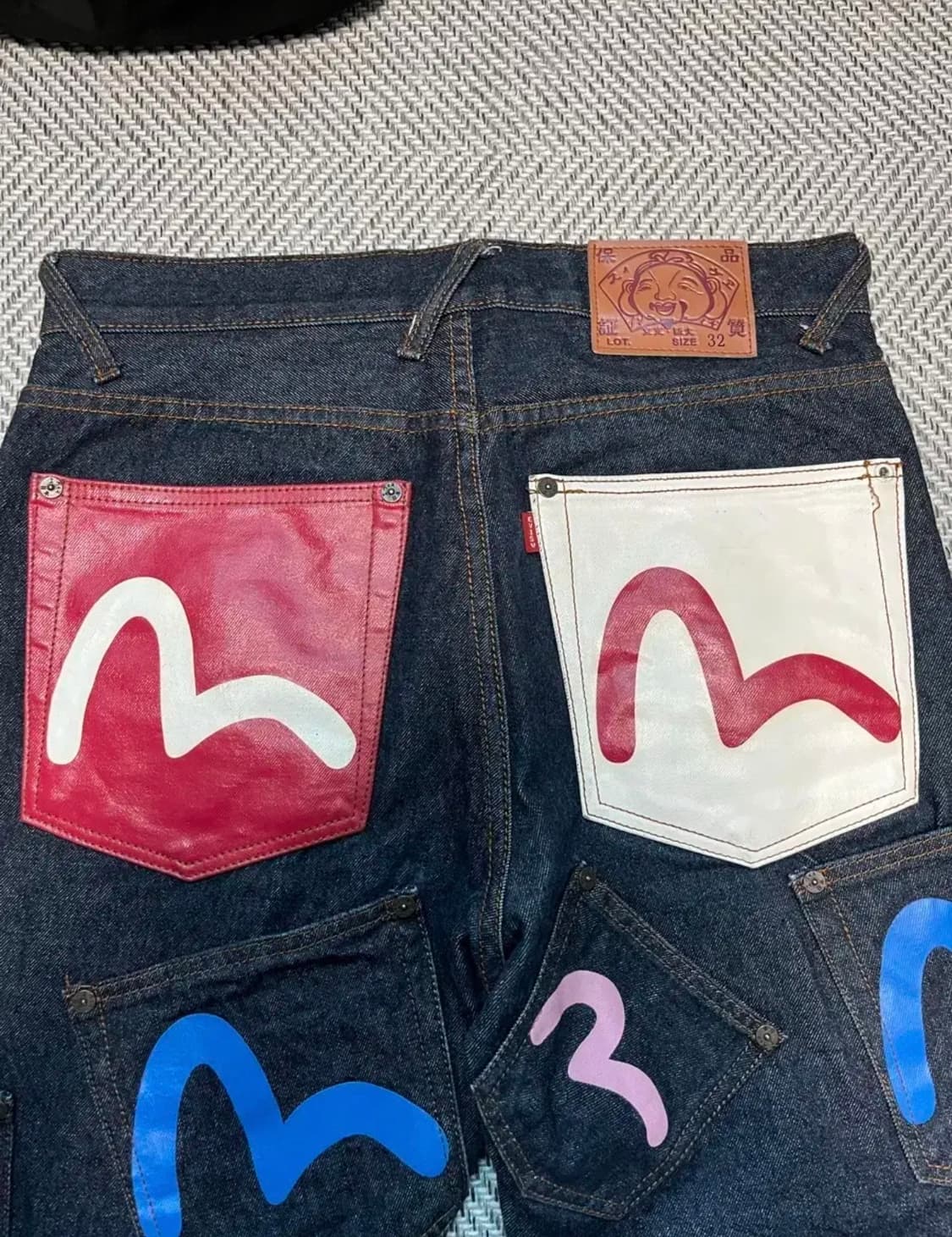 에비수 멀티포켓 데님팬츠 32 상품이미지3