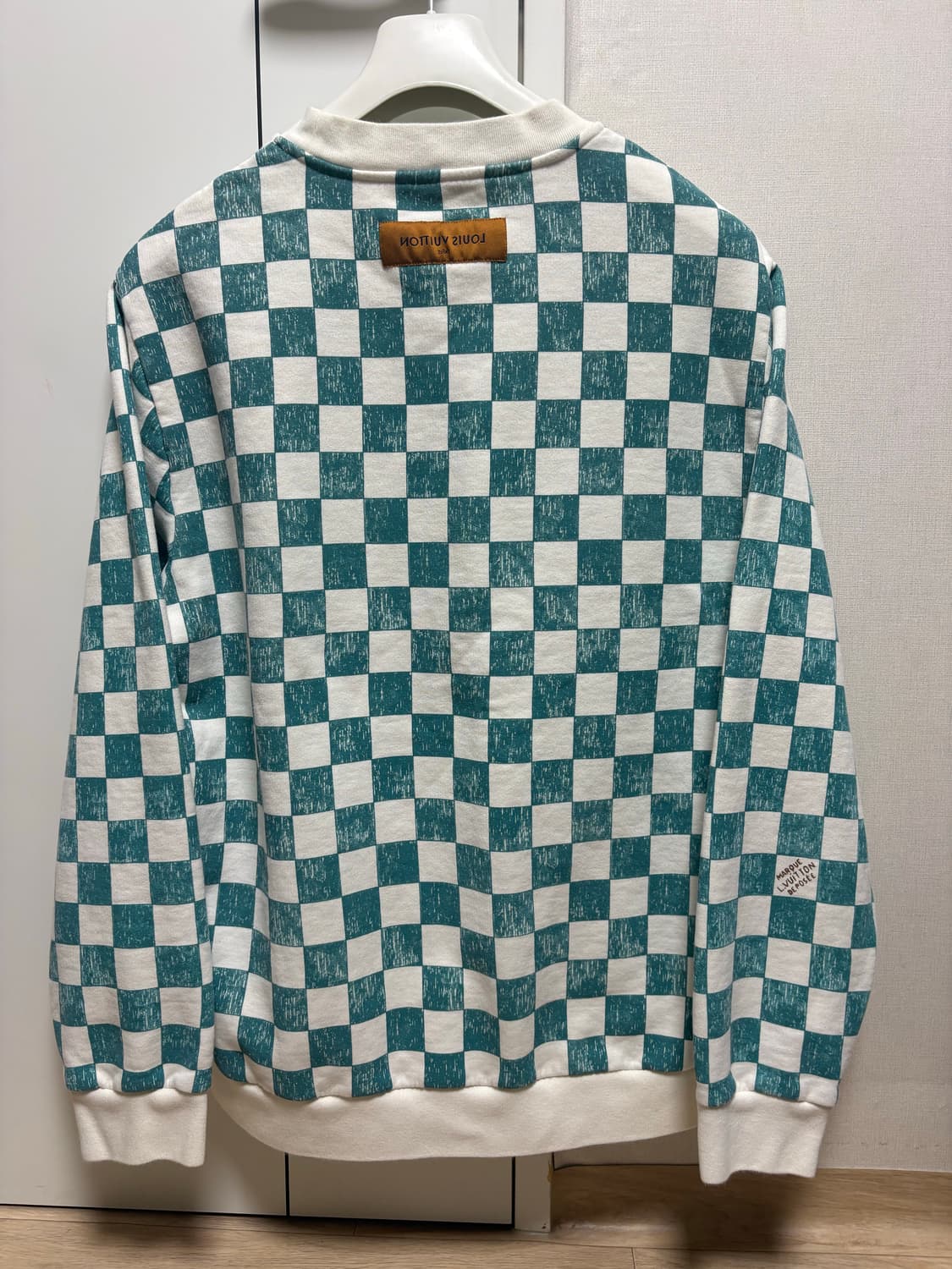 (4XL) 루이비통 체커보드 다미에 맨투맨 상품이미지2