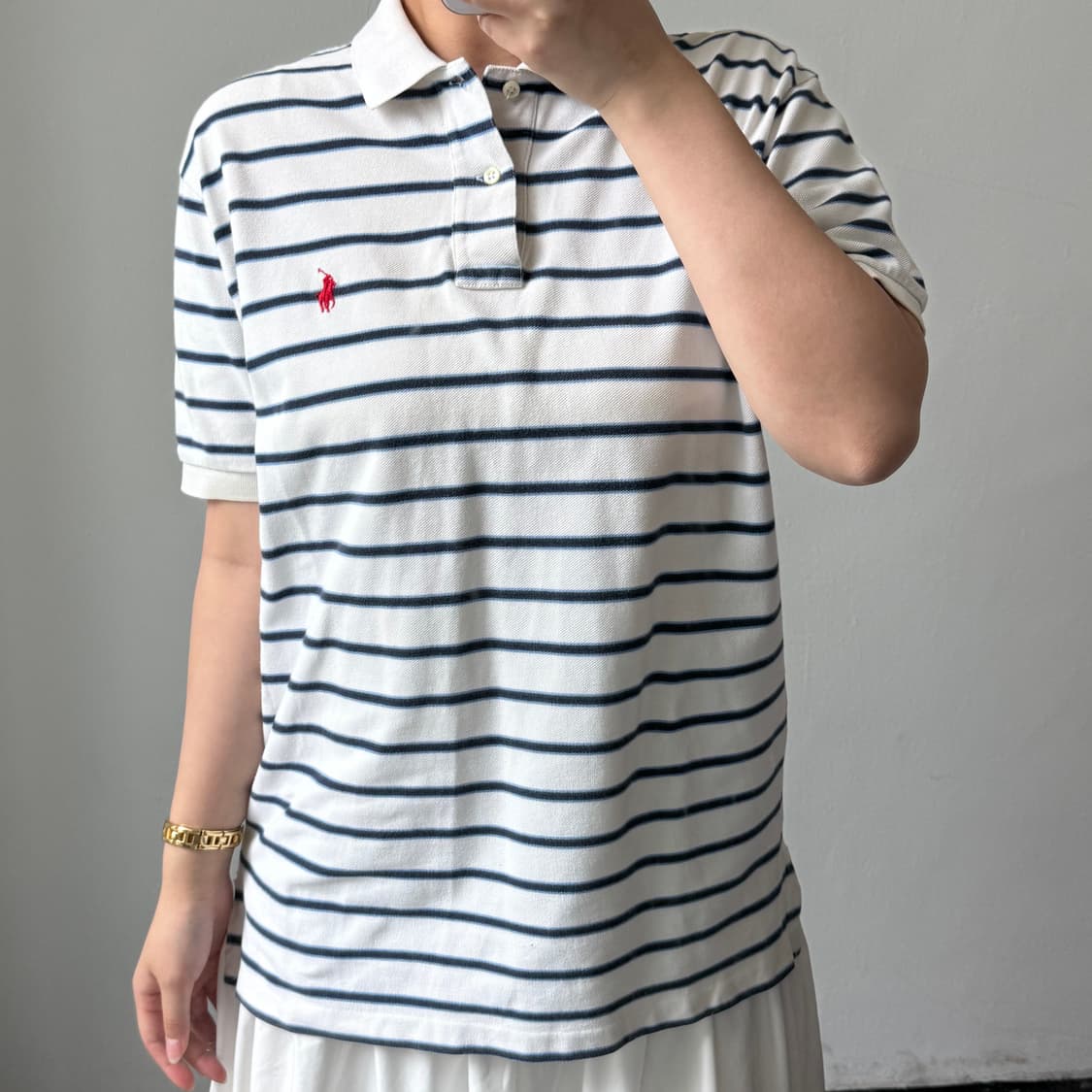 [M] 폴로 스프라이프 카라티 상품이미지1