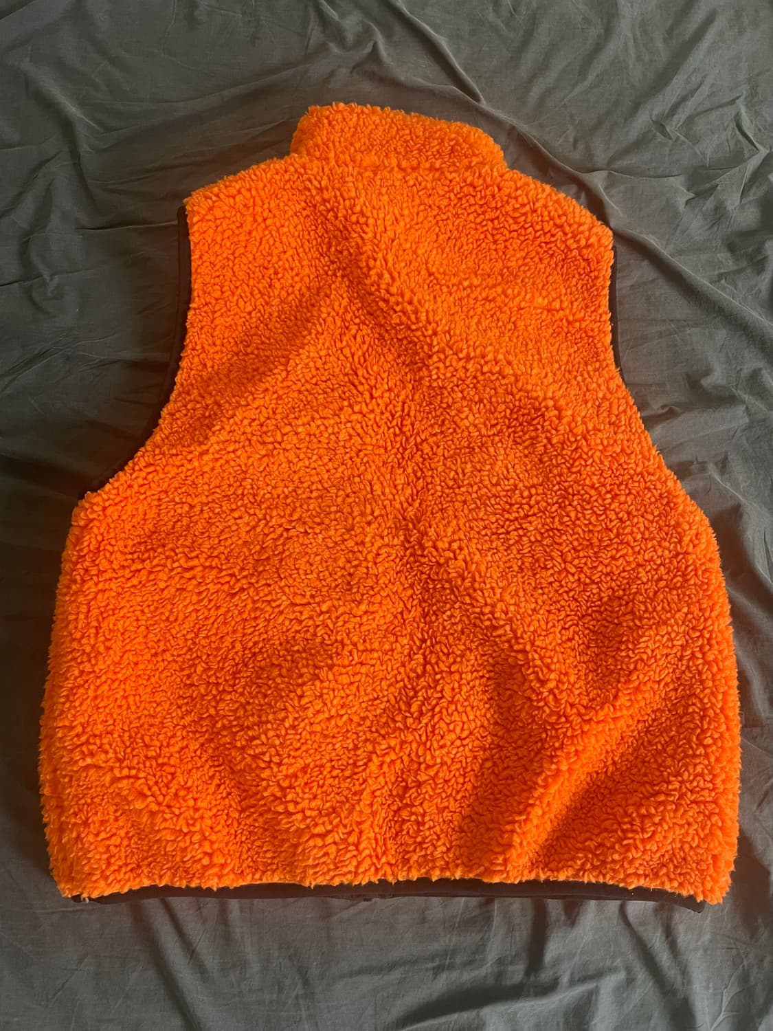 Stussy Sherpa Reversible Vest Tangerine 상품이미지3