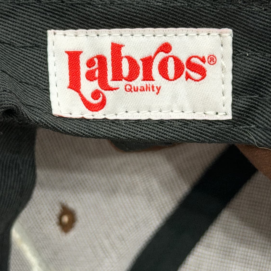 라브로스 6패널 캡 모자 브라운 상품이미지4