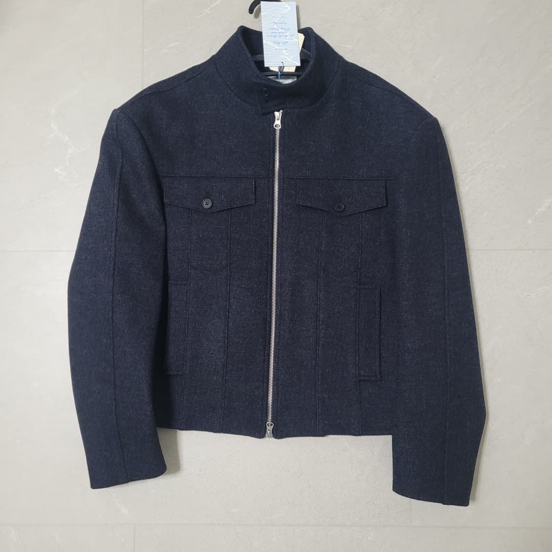 웨이비니스 해링턴 자켓 네이비[1] 상품이미지3