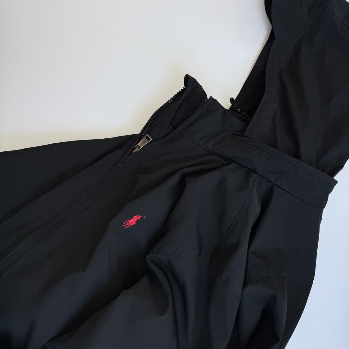 Polo  폴로 랄프로렌 블랙 페리필드 히든 후드 봄버 자켓  상품이미지5