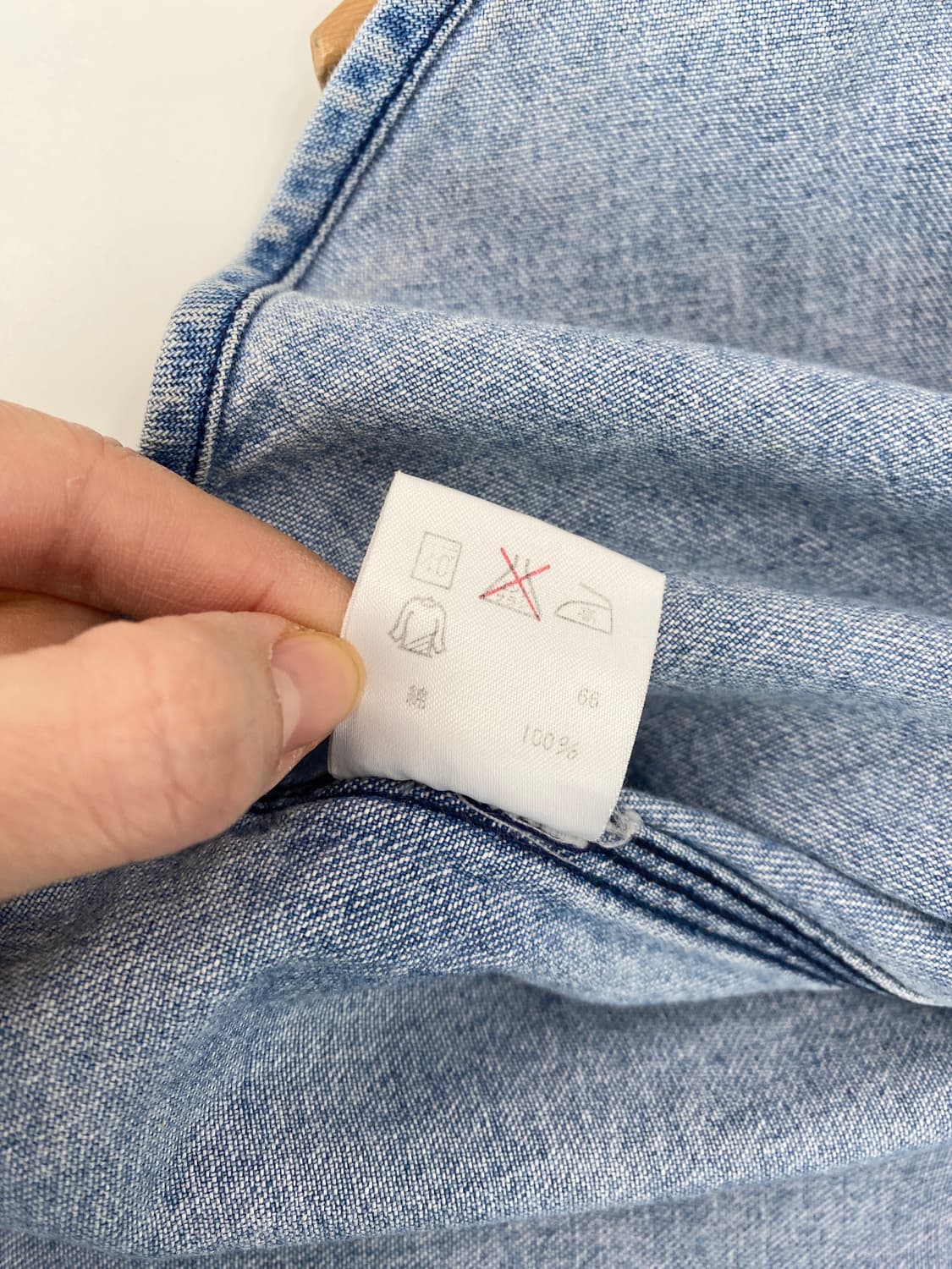 80‘s 폴로 덩가리 데님 워크 셔츠 상품이미지8