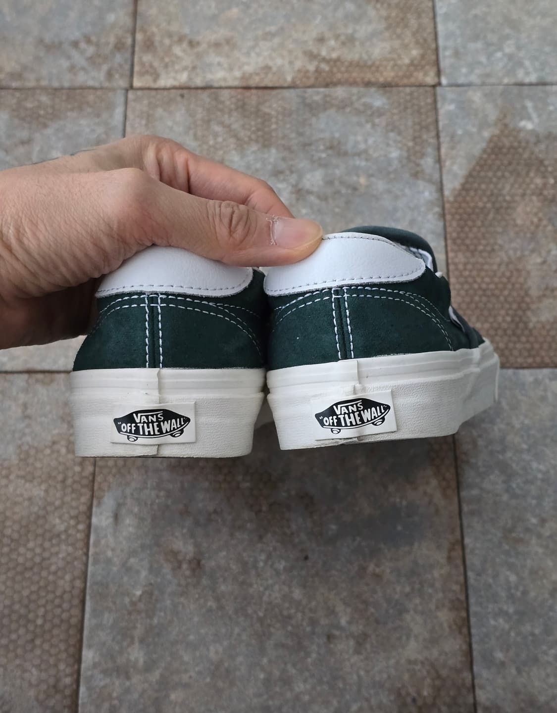 (240)반스 슬립온 59 피그 스웨이드 그린  상품이미지8