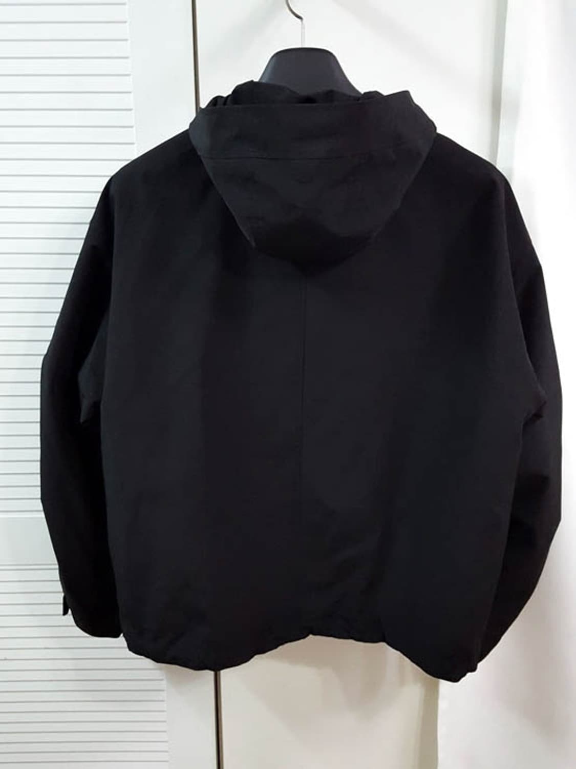 티엔지티 남성 후드 쉘파카 블랙 상품이미지4