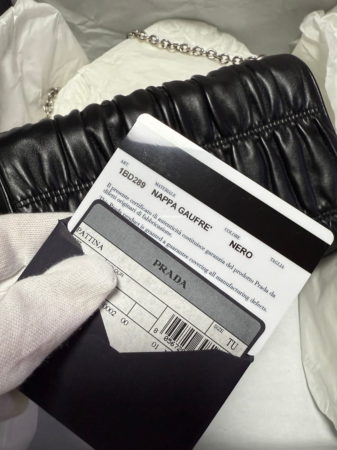 프라다 나파 고프레 1BD289 숄더백 새상품 상품이미지7