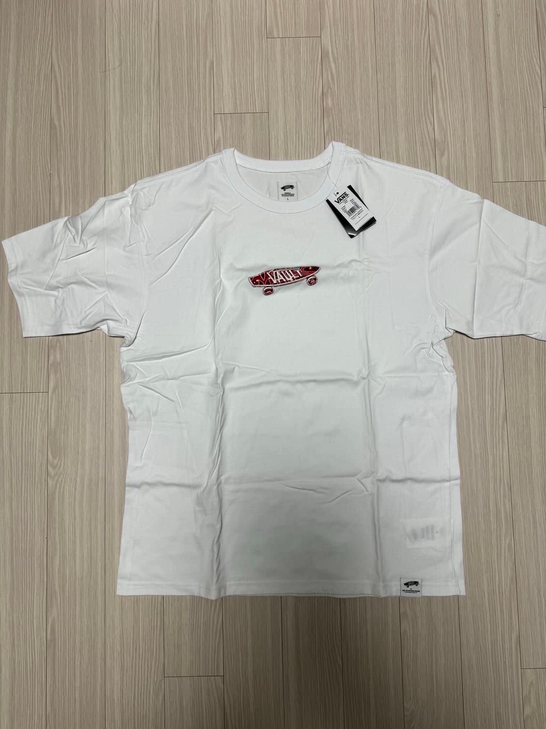 반스 x 배드윈 오버핏 반팔 L (새상품) 상품이미지2