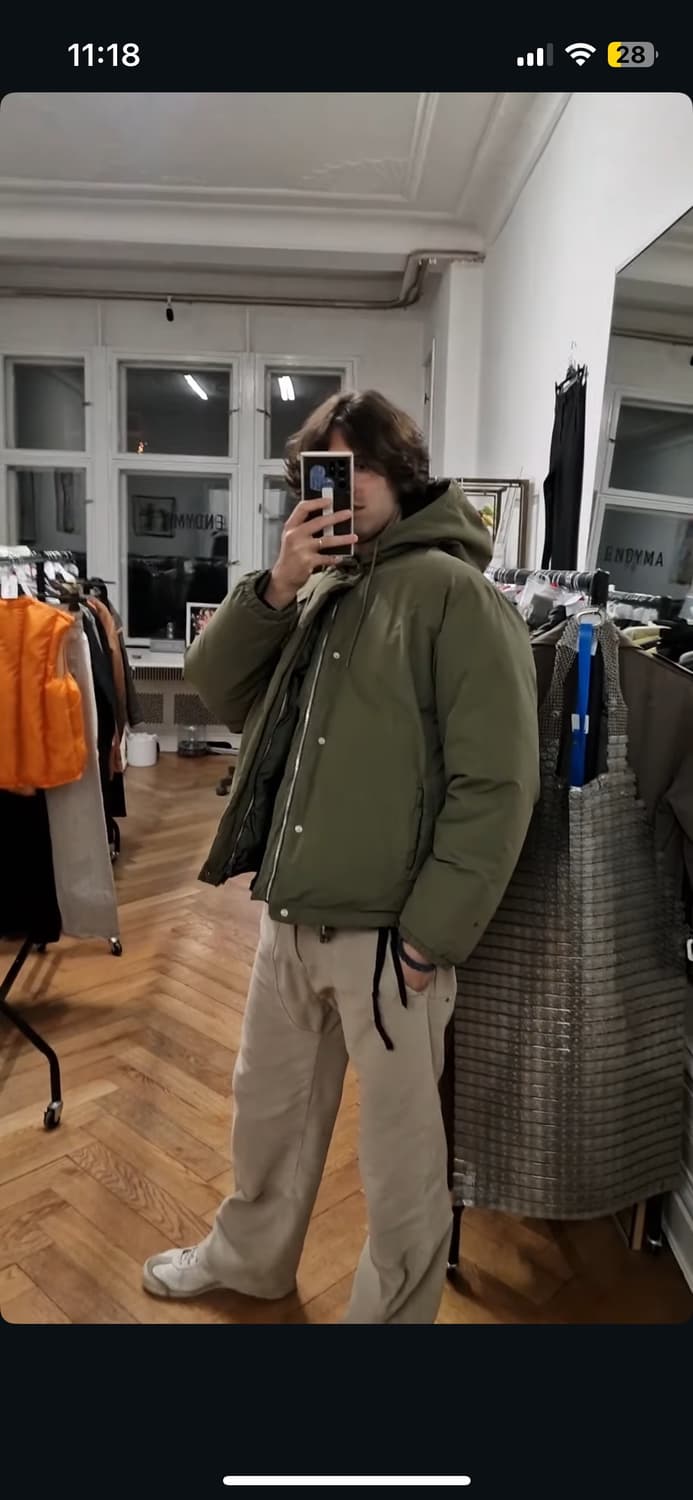 99AW 구스다운 아스트로 후드 패딩 상품이미지6