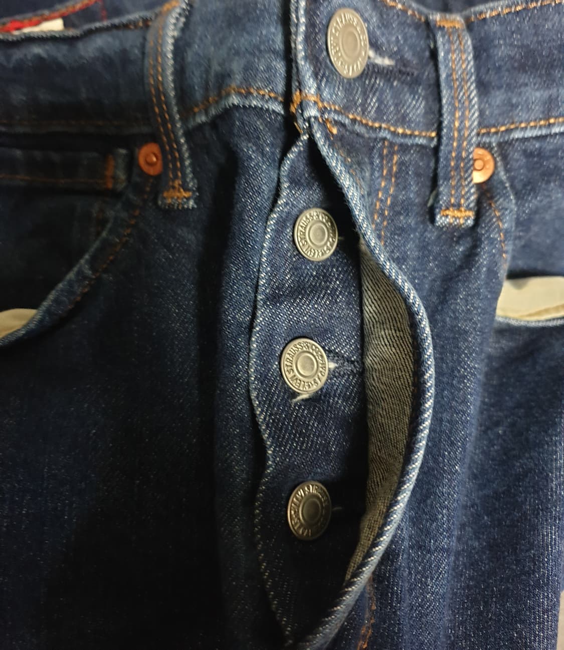 리바이스 슬림핏 엔지니어드 LEJ 502 스판 커브드 데님 팬츠 (28) 상품이미지4