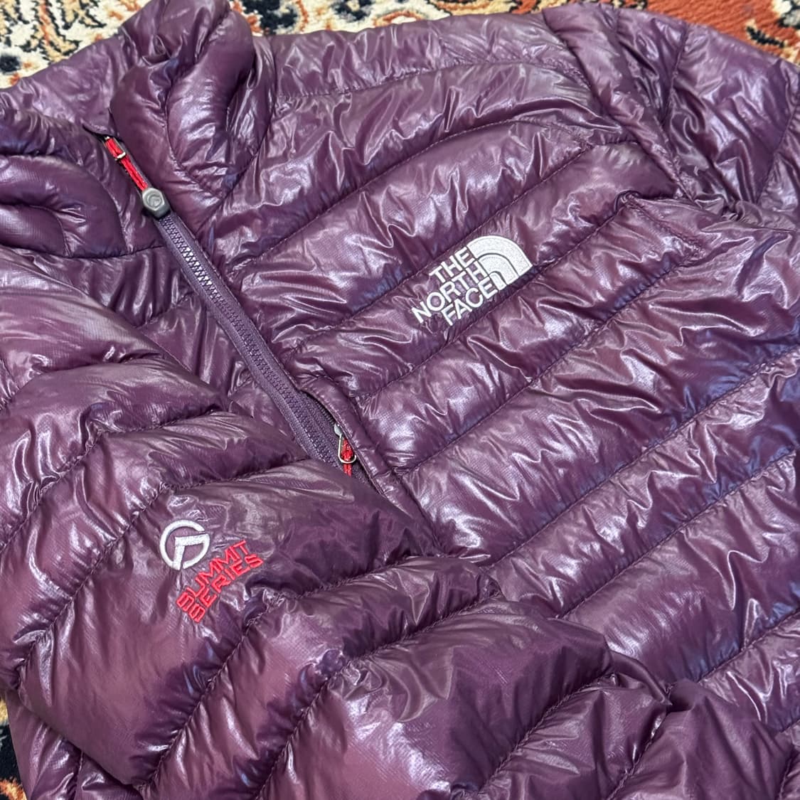 노스페이스 퍼텍스 퀀텀 초경량패딩 (L-XL) 퍼플 상품이미지3